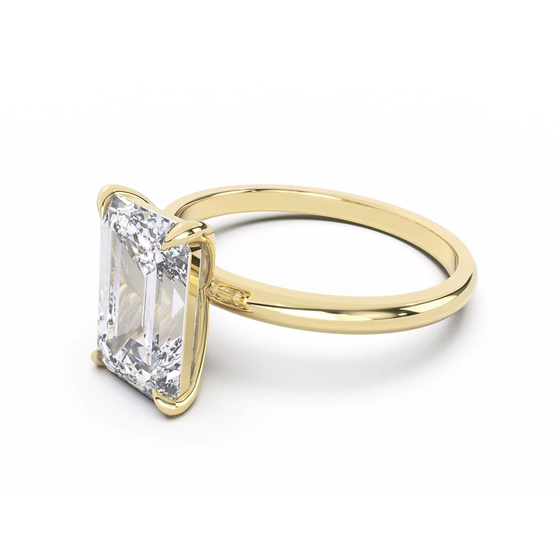 5ct Emerald Willa Solitaire No.2 | One Of A Kind - Image 4