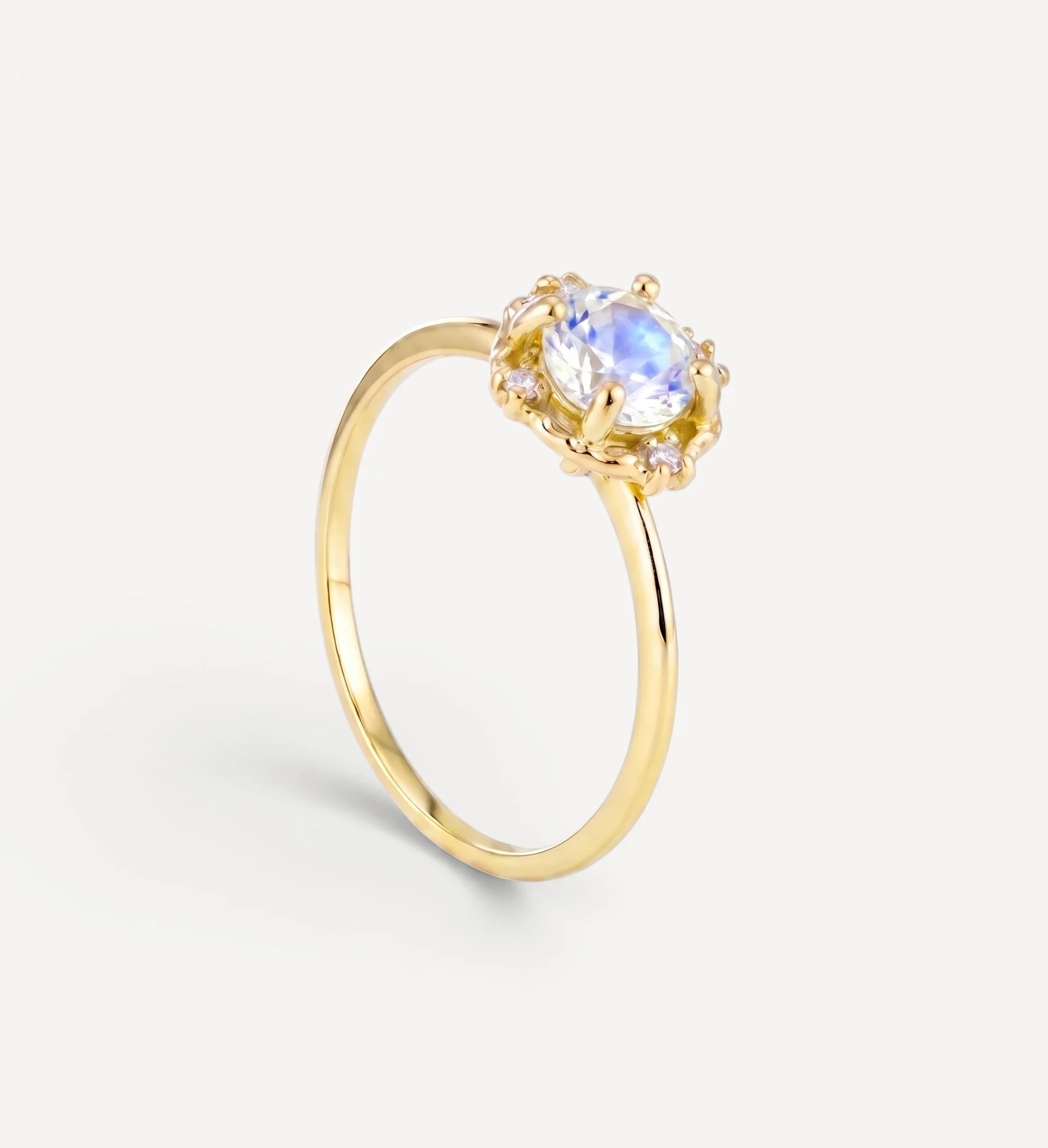 Adria | moonstone & diamonds - Image 4