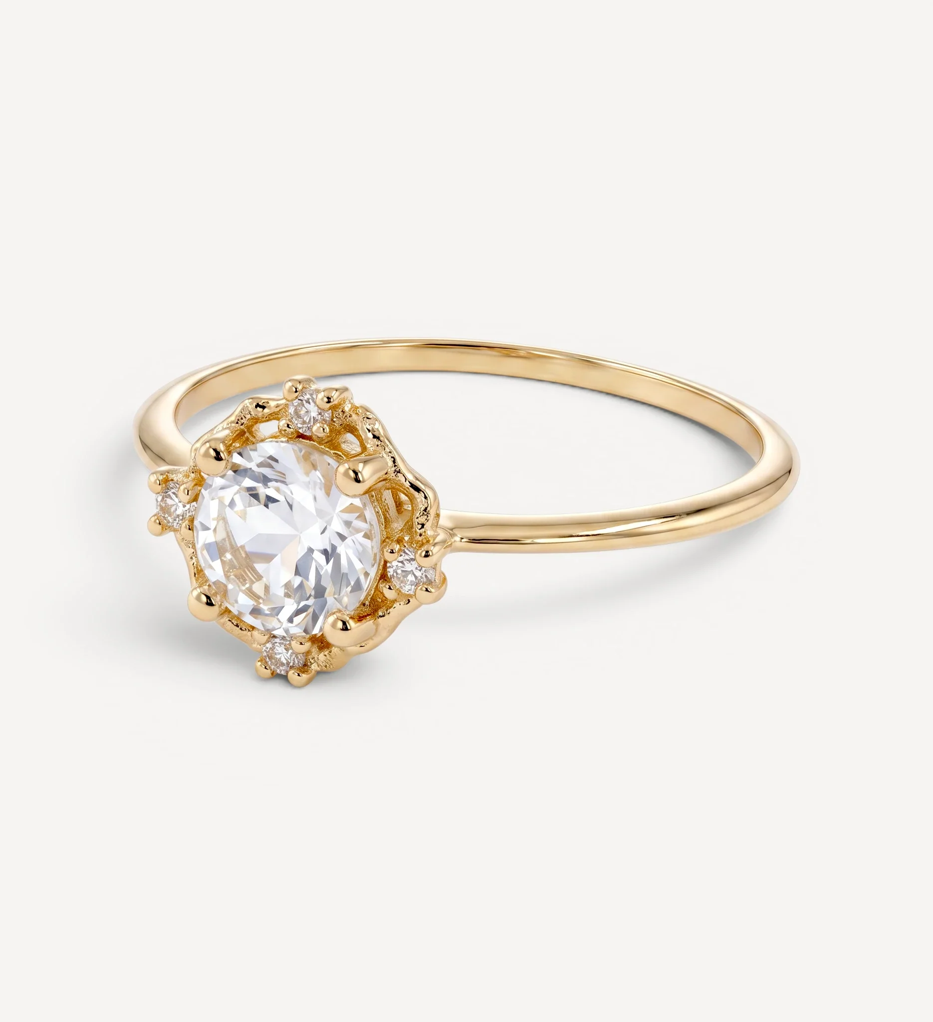 ADRIA | white topaz & diamonds - Image 4