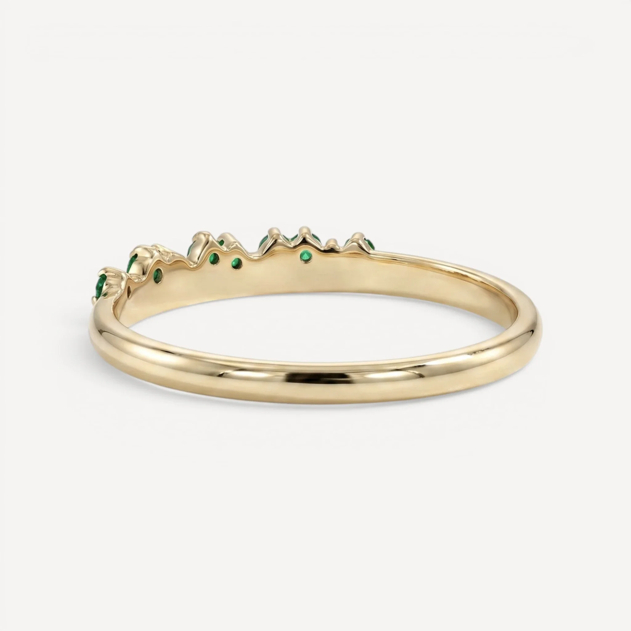 Amara Ring | green diamonds - Image 5