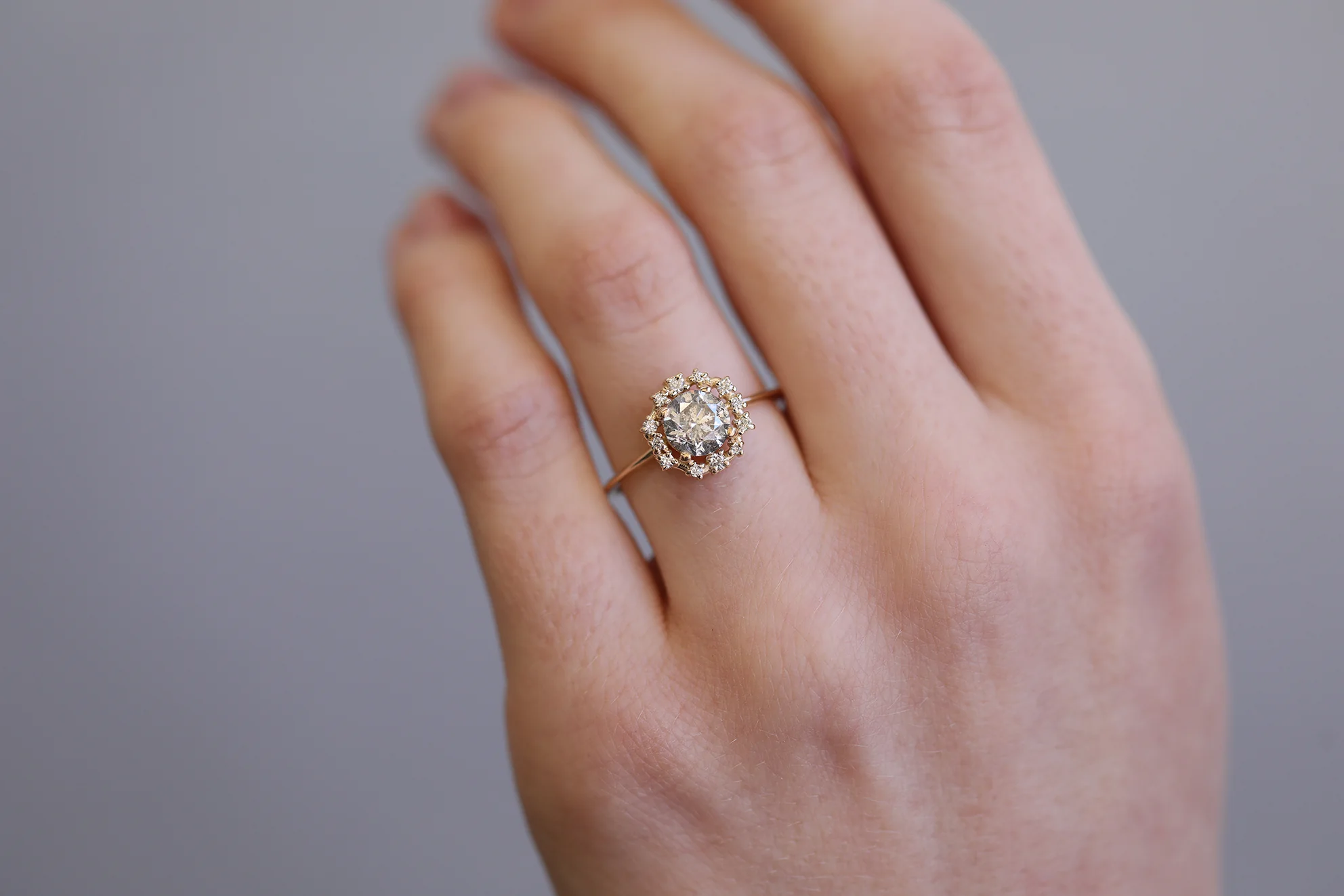 Annalise | Salt & Pepper Diamond - Image 3