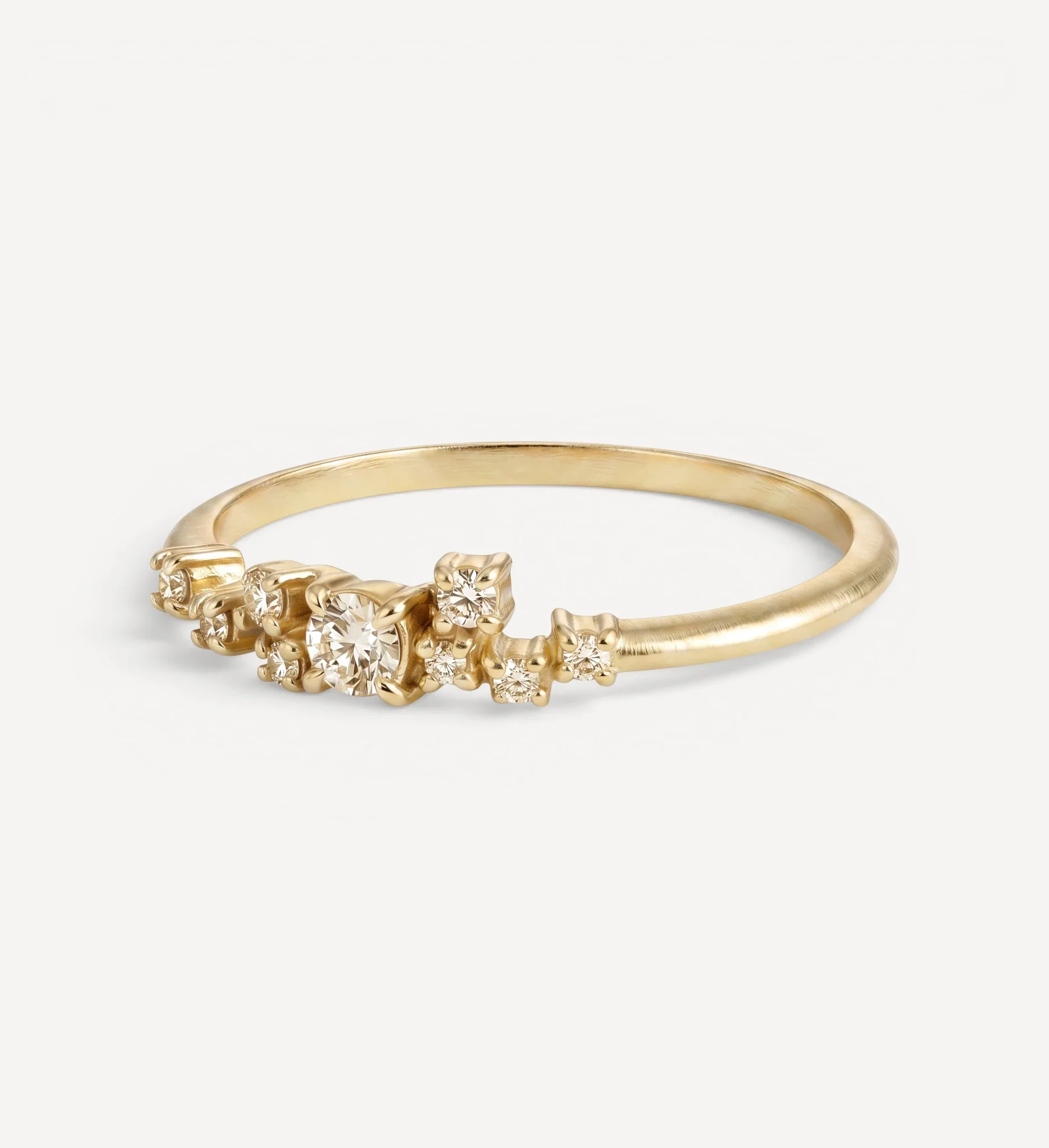 Esma ring | champagne diamonds - Image 3
