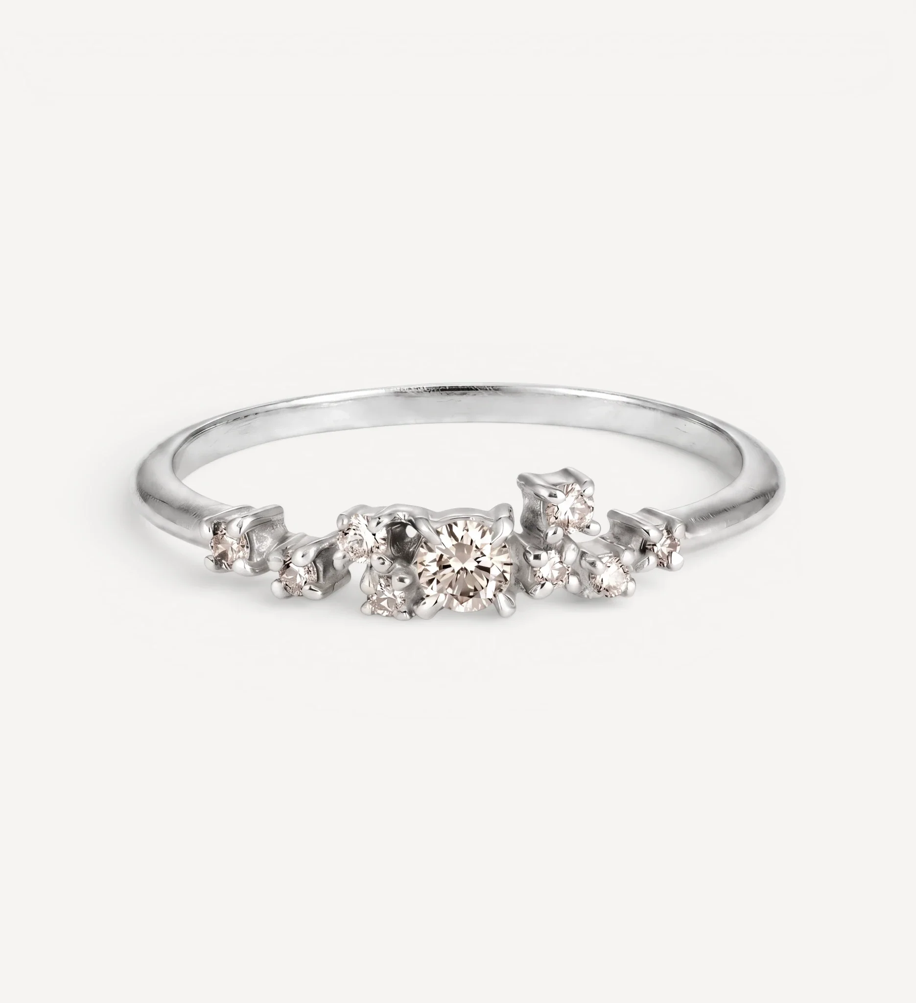 Esma ring | champagne diamonds - Image 5