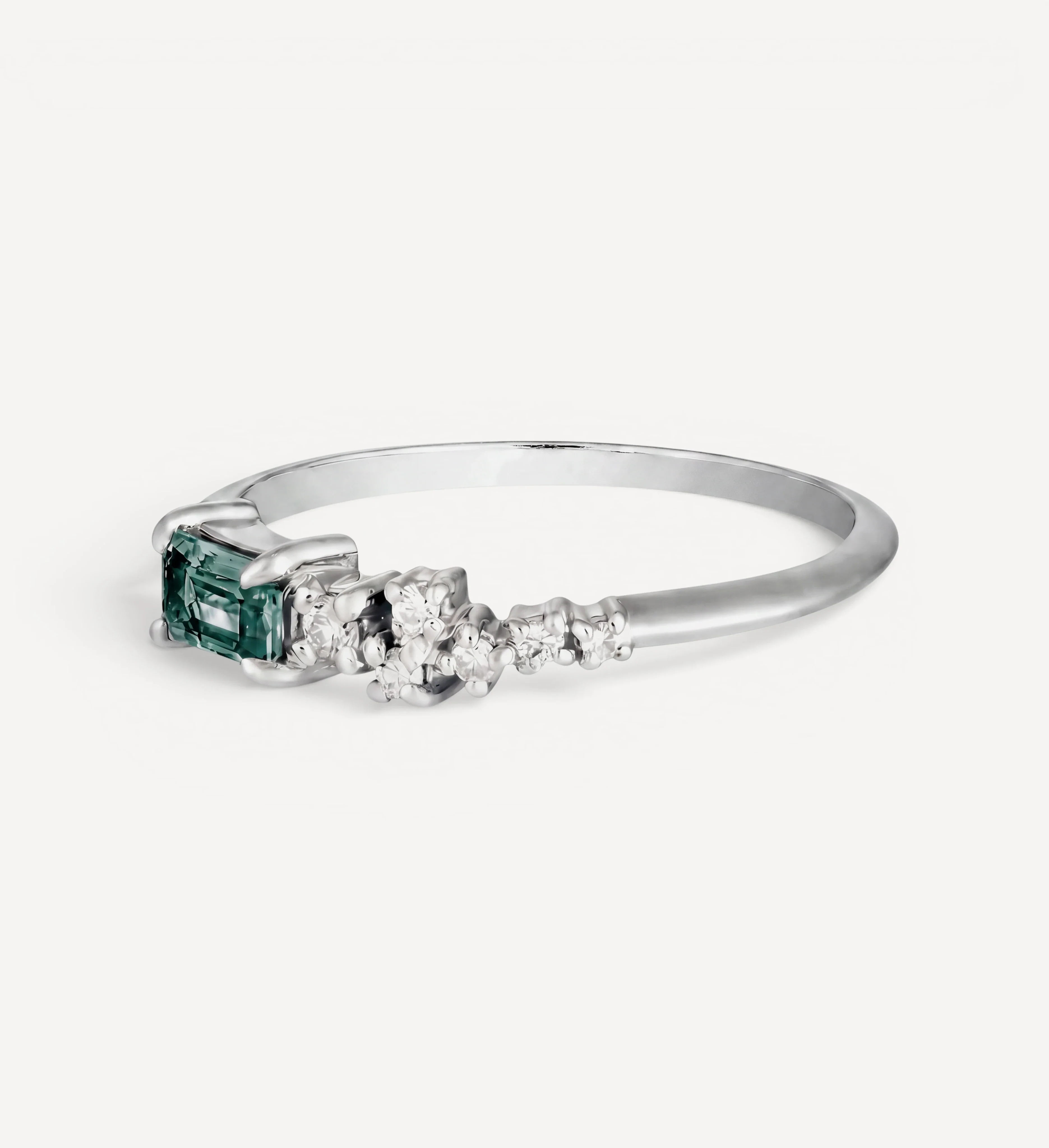 Efina ring | green sapphire - Image 6