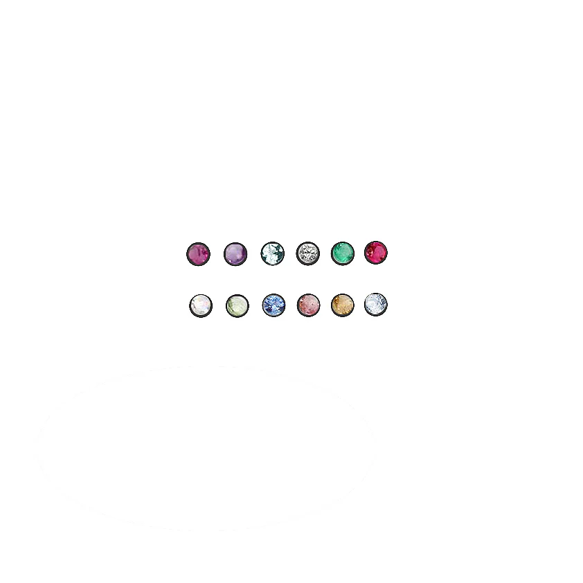 Birthstone & Double Letter necklace - Image 4