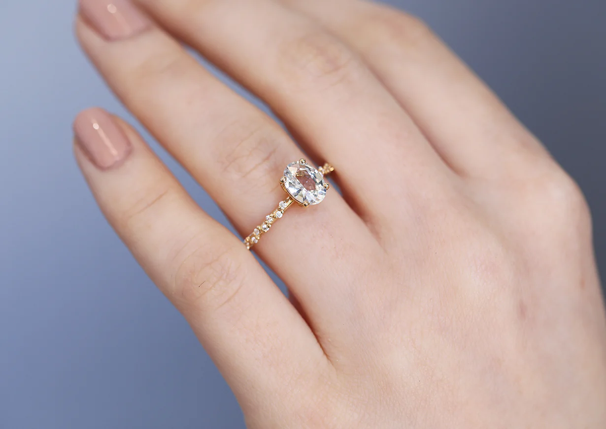 Eden | sapphire & diamonds - Image 4