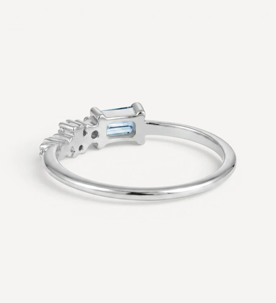 Efina ring | blue sapphire - Image 6