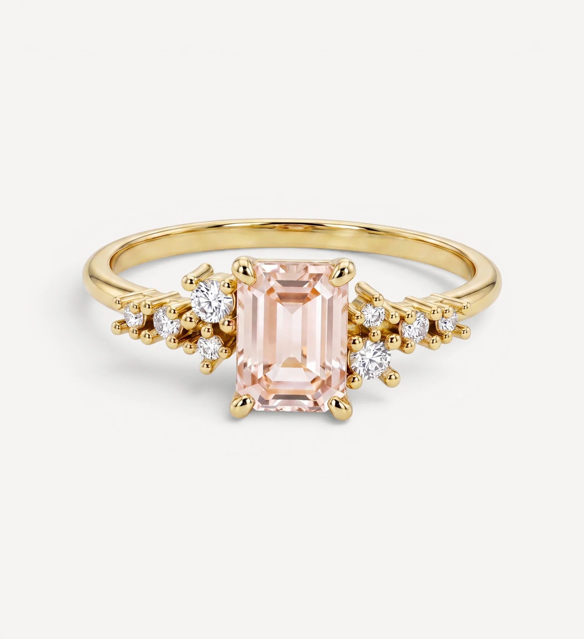 Elise | morganite & diamonds