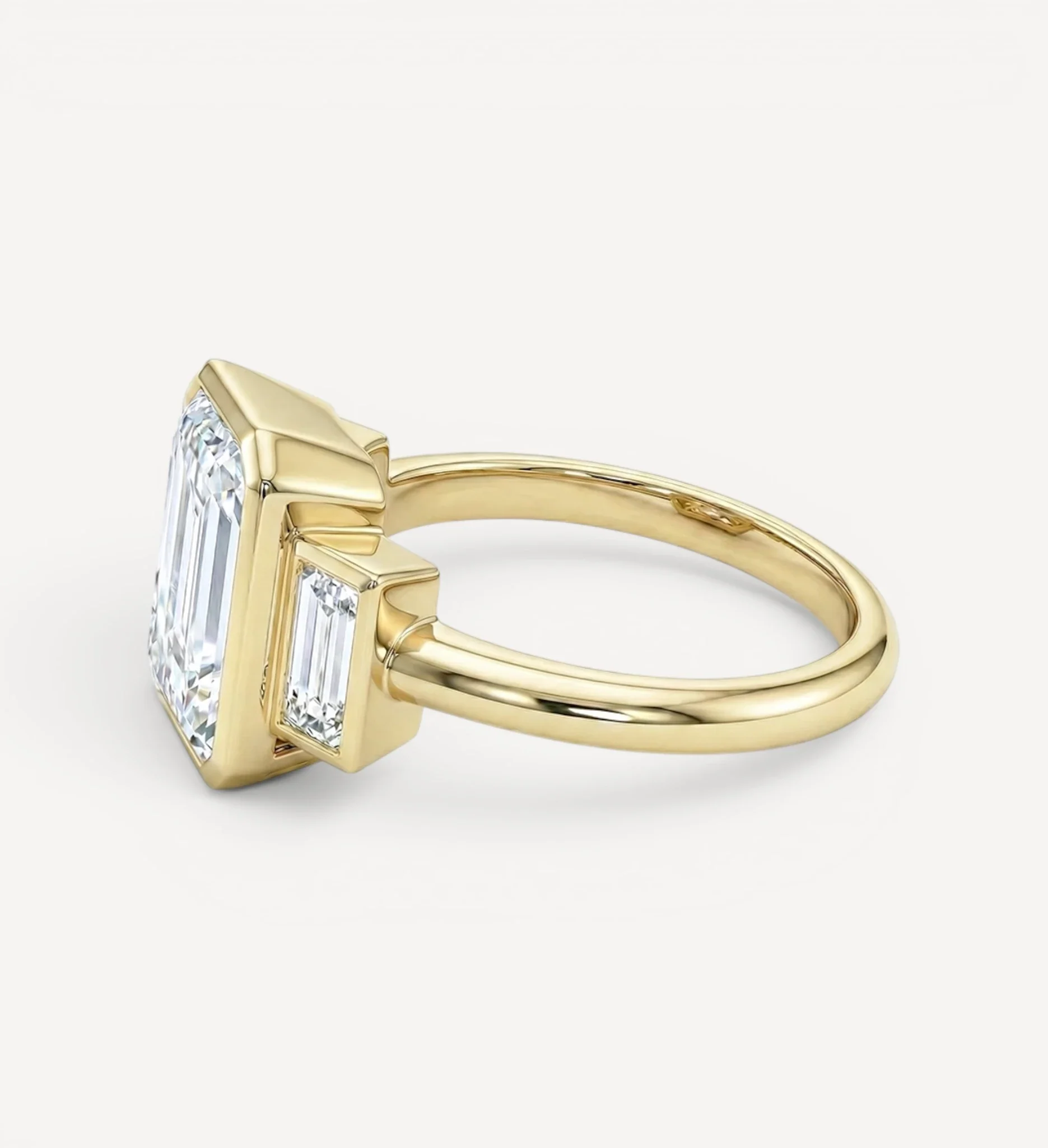 Elysia Ring | Emerald Diamond - Image 3
