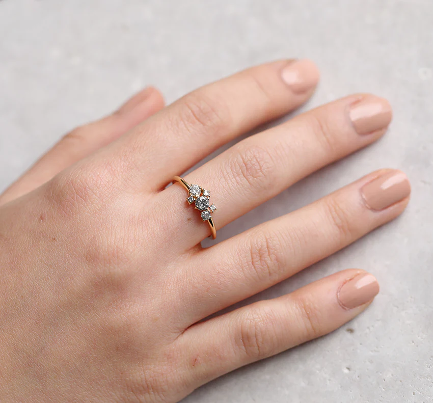 Eva Cluster ring | diamond - Image 2