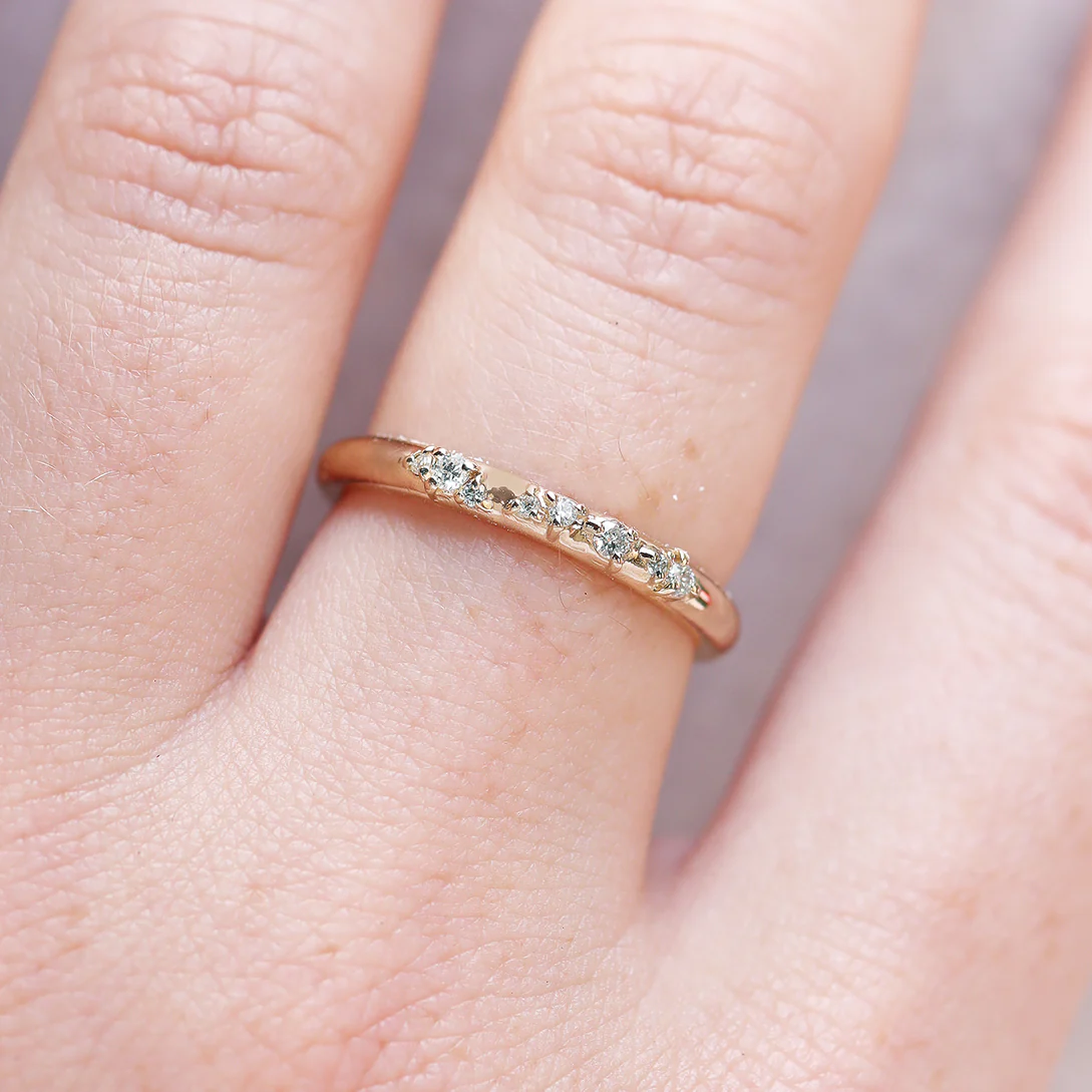 Fleur Ring | white diamonds - Image 2