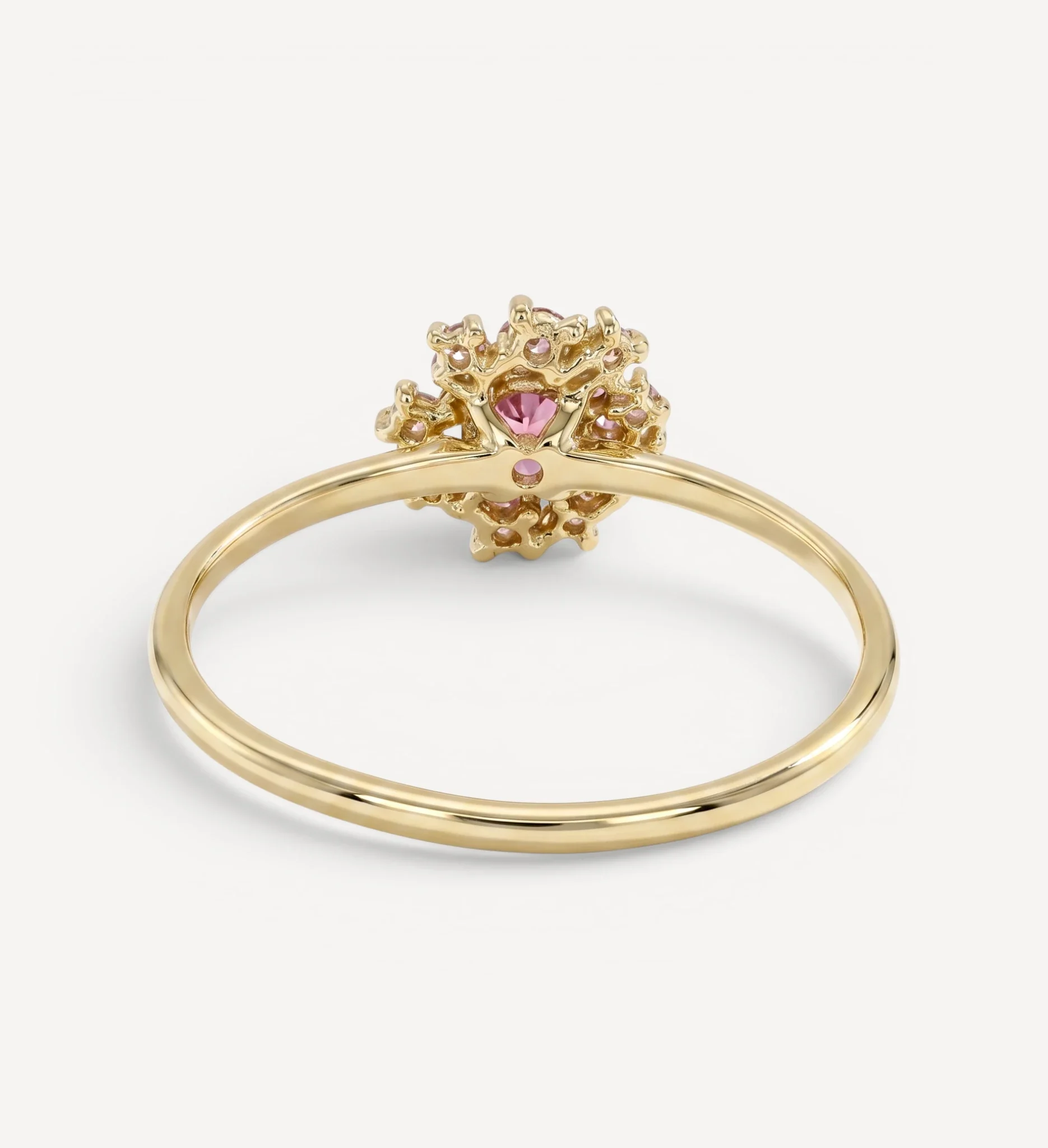 Florence | pink sapphire & diamonds - Image 3