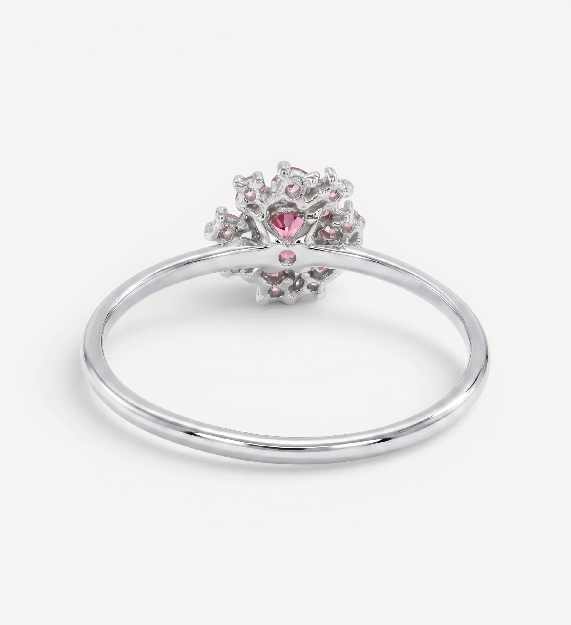Florence | pink sapphire & diamonds - Image 5