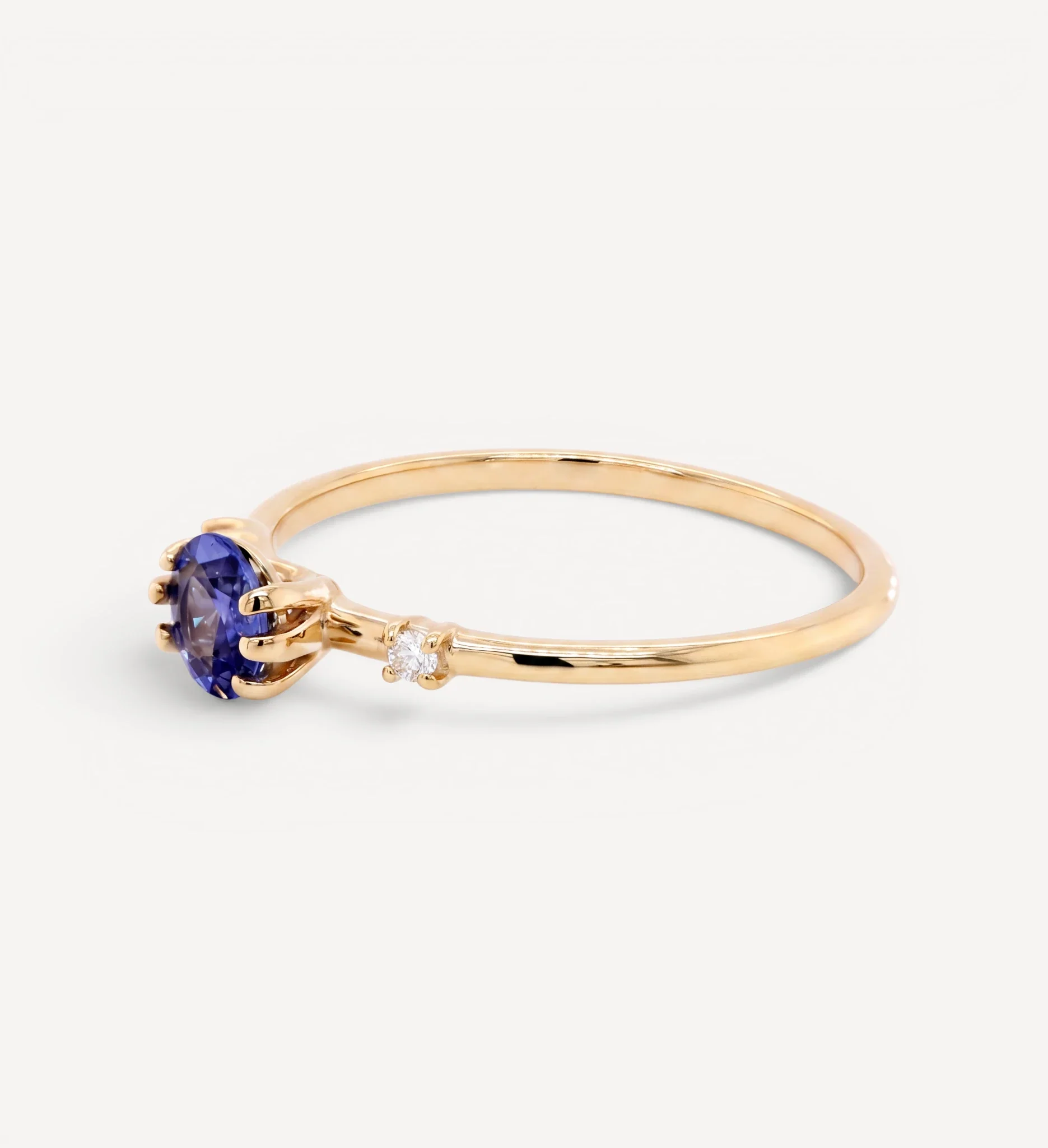 Lana | blue sapphire & diamonds - Image 3