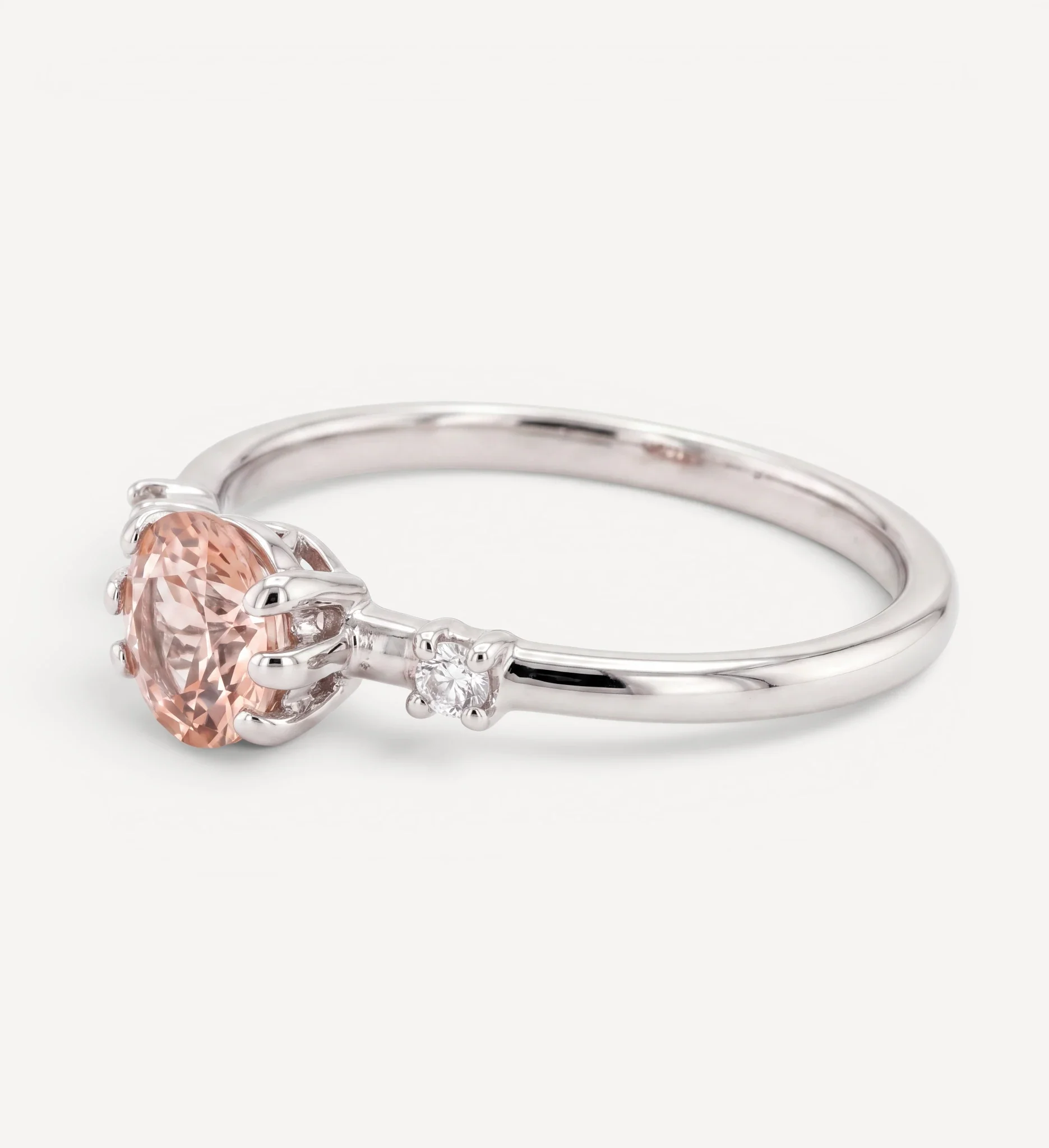 Lana | morganite & diamonds - Image 5