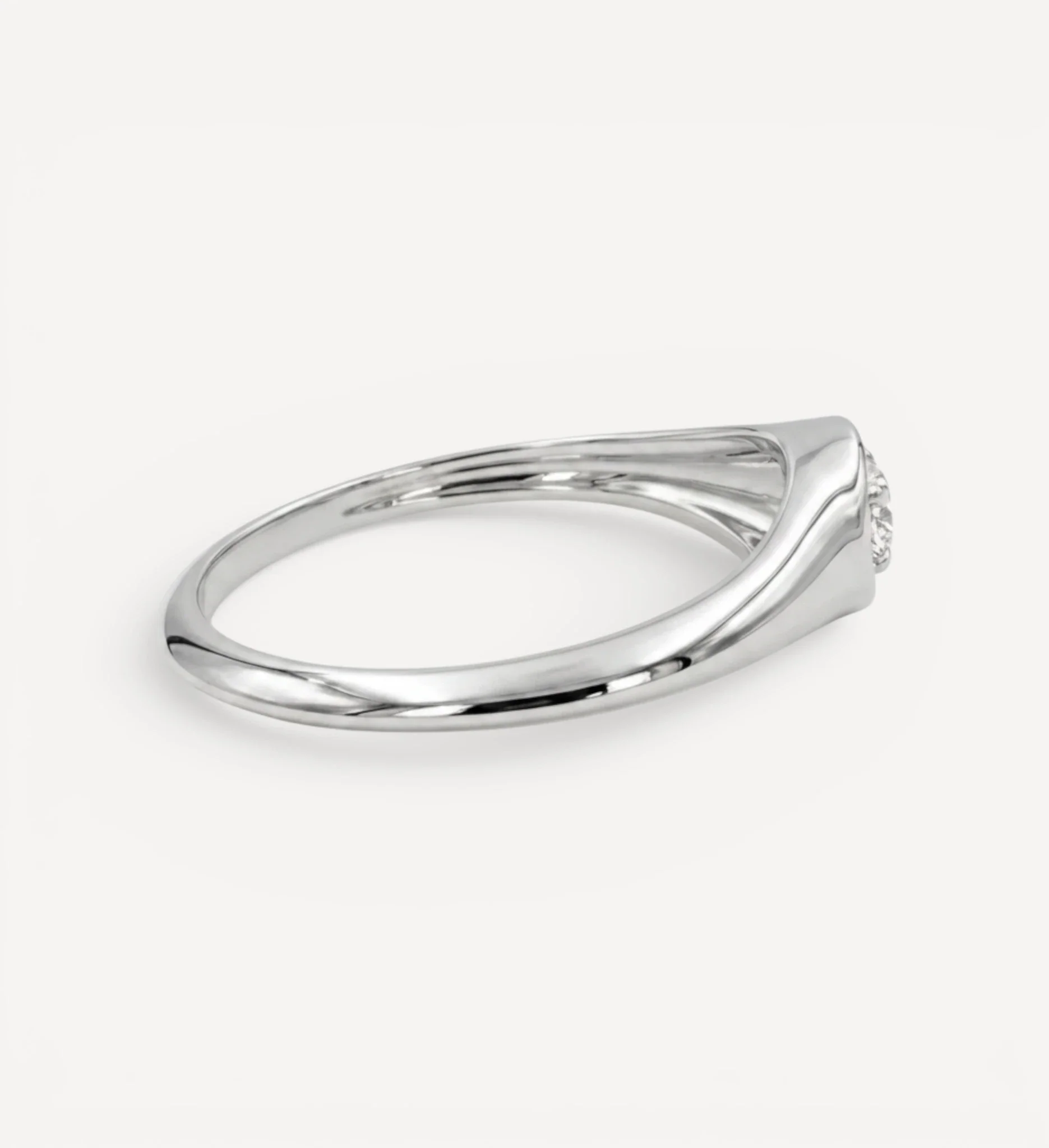 Leon Signet Ring | 0.30ct Oval Diamond - Image 8