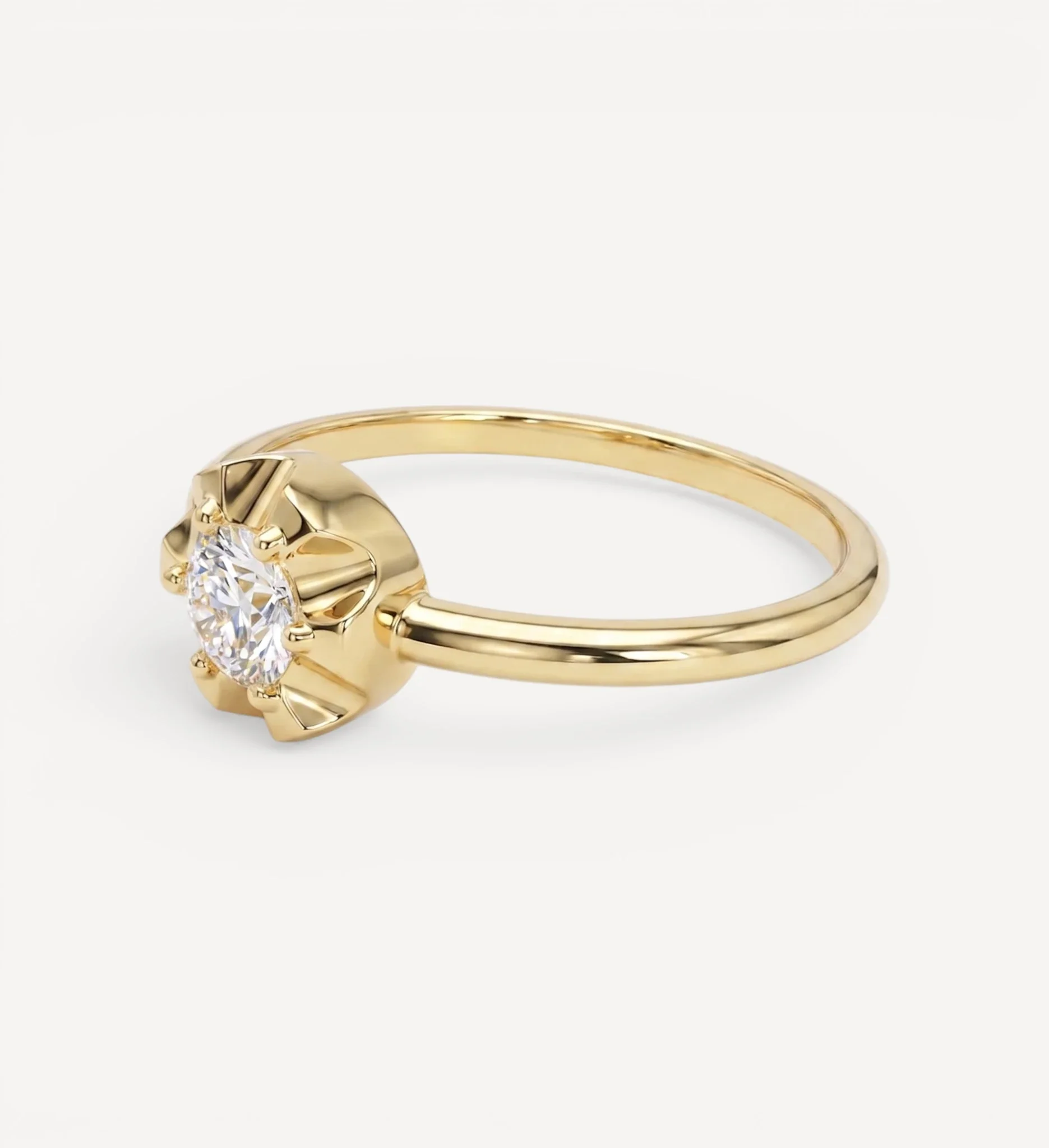 Margot Ring | Round Diamond - Image 3