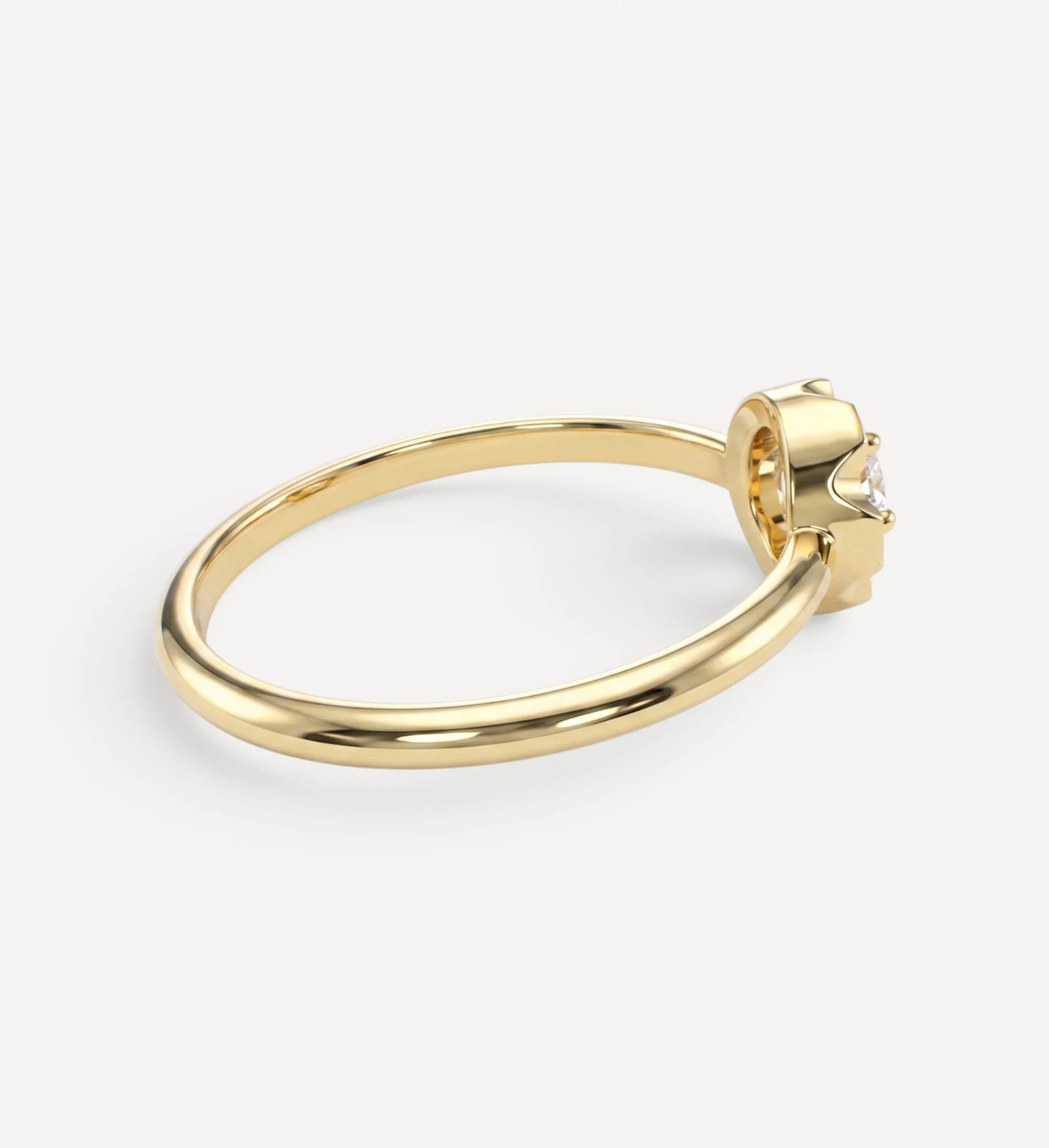 Margot Ring | Round Diamond - Image 4