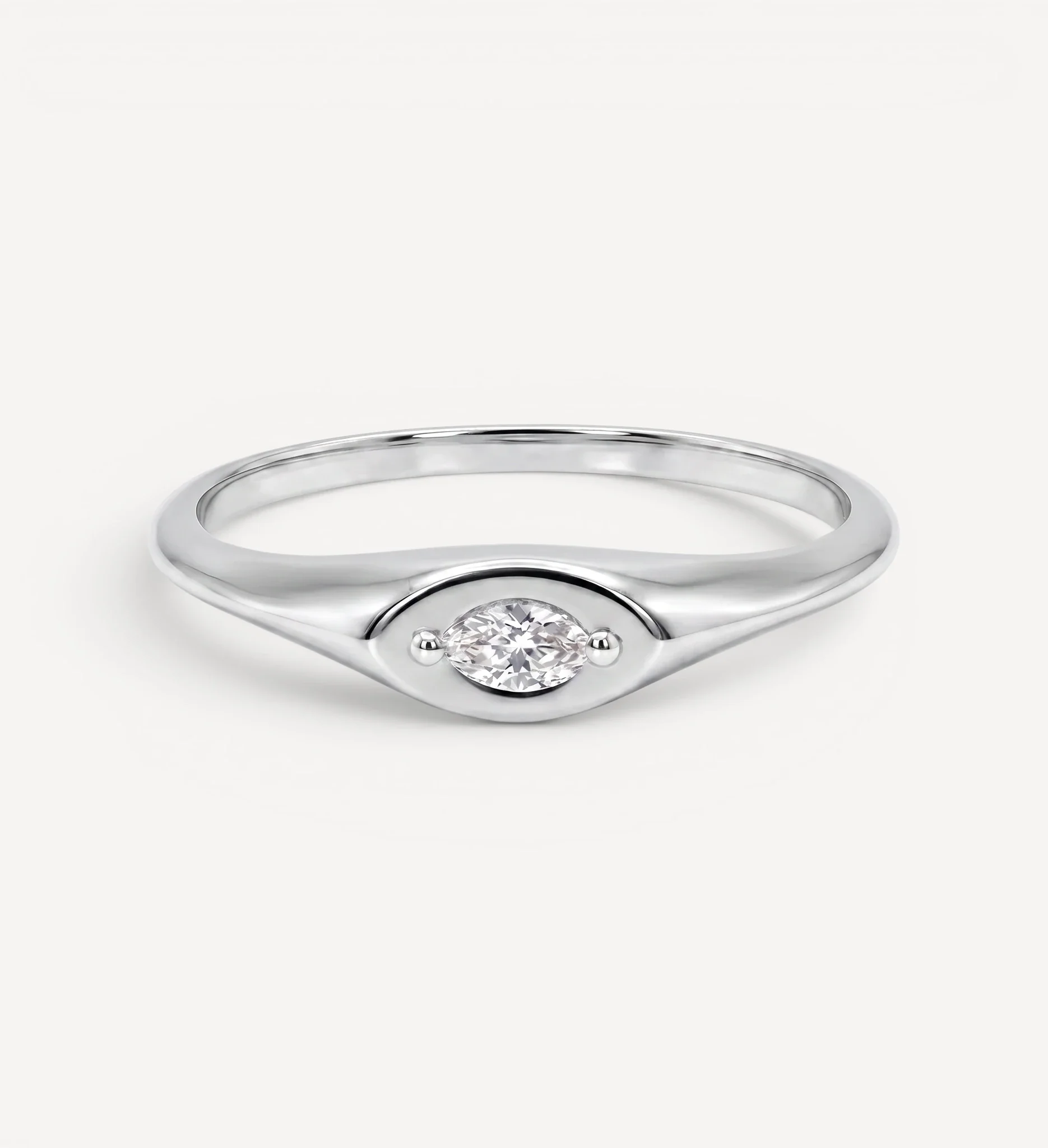 Marquise Signet | Diamond - Image 7