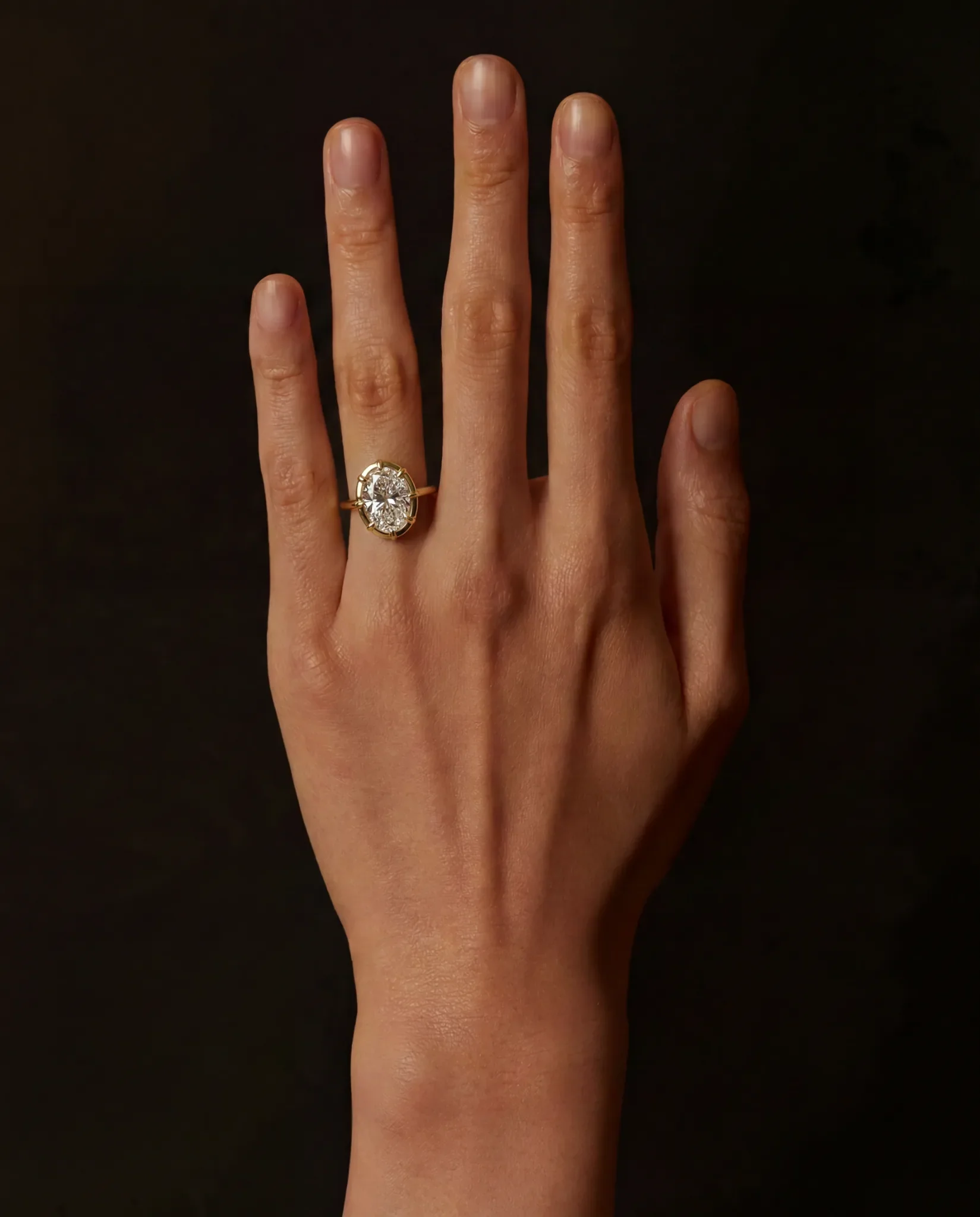 Minerva Solitaire | Oval - Image 2