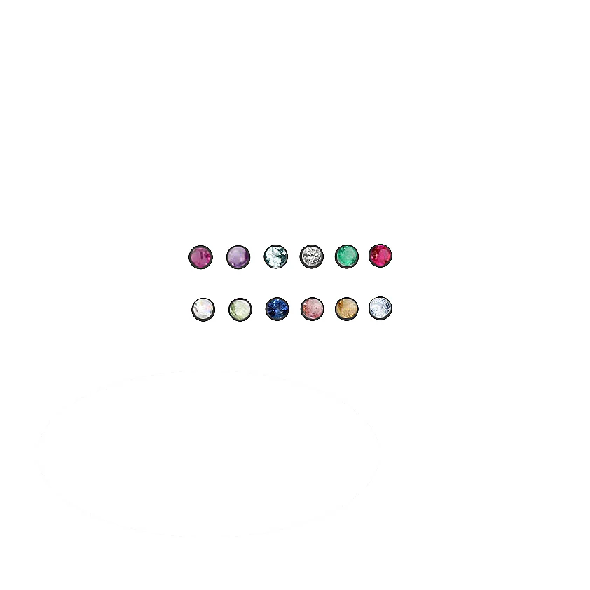 Mini Key & Padlock Bracelet | birthstone - Image 5