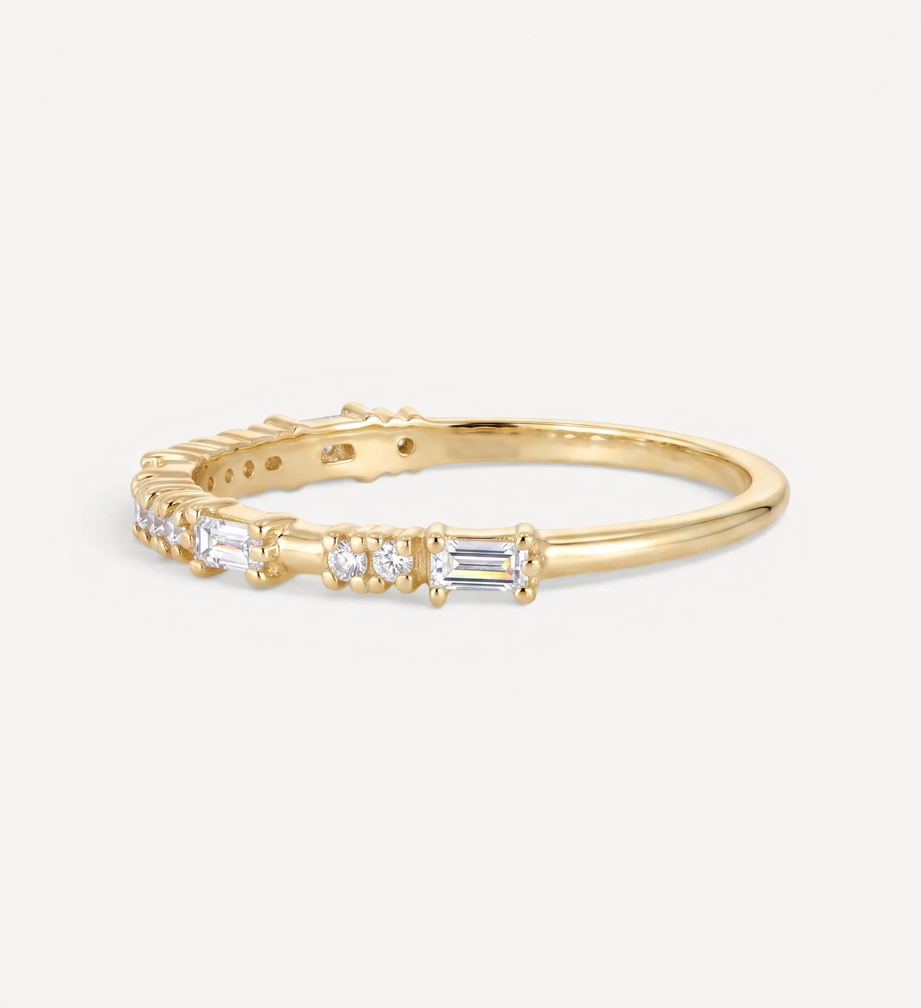 Diamond Morse Code Ring | LUV U - Image 3