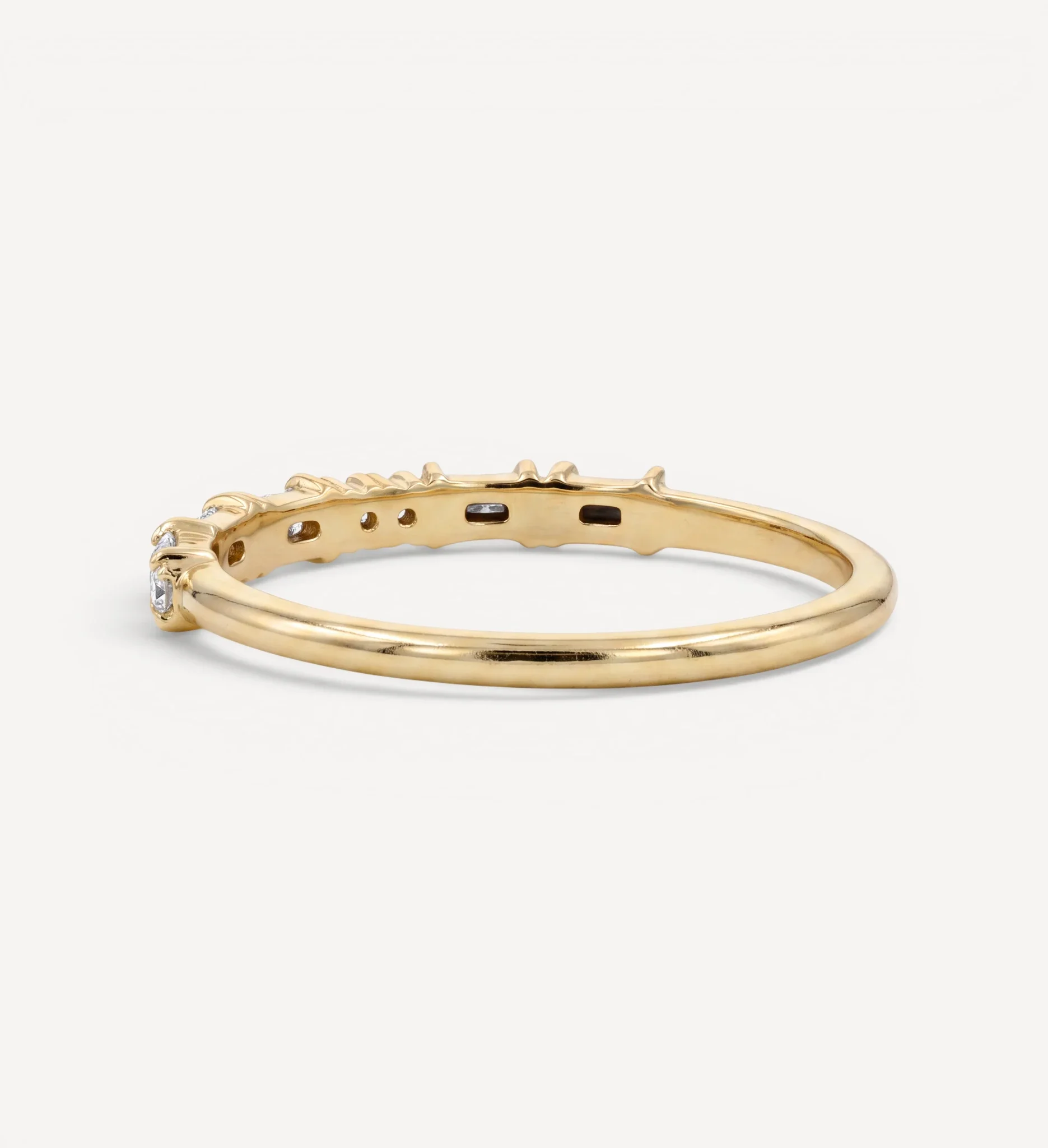 Diamond Morse Code Ring | MUM - Image 4