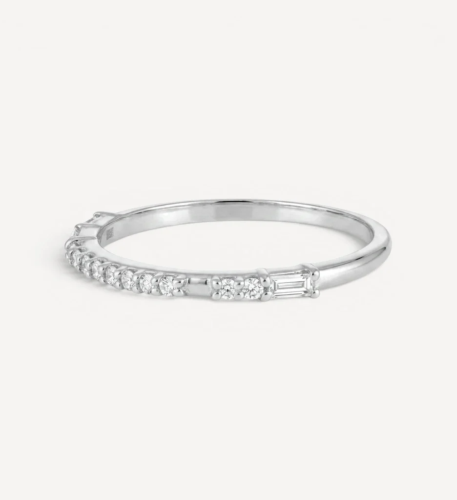 Diamond Morse Code Ring | MISS U - Image 6