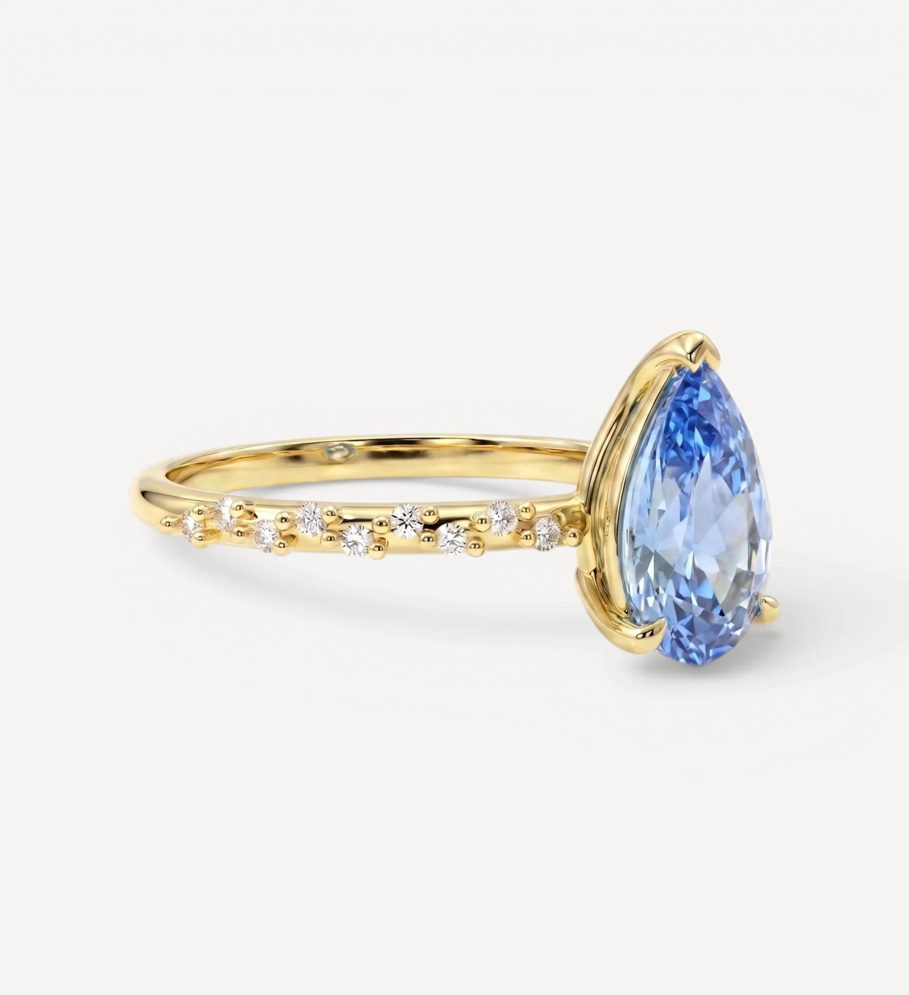 Nessa | blue sapphire & diamonds - Image 3