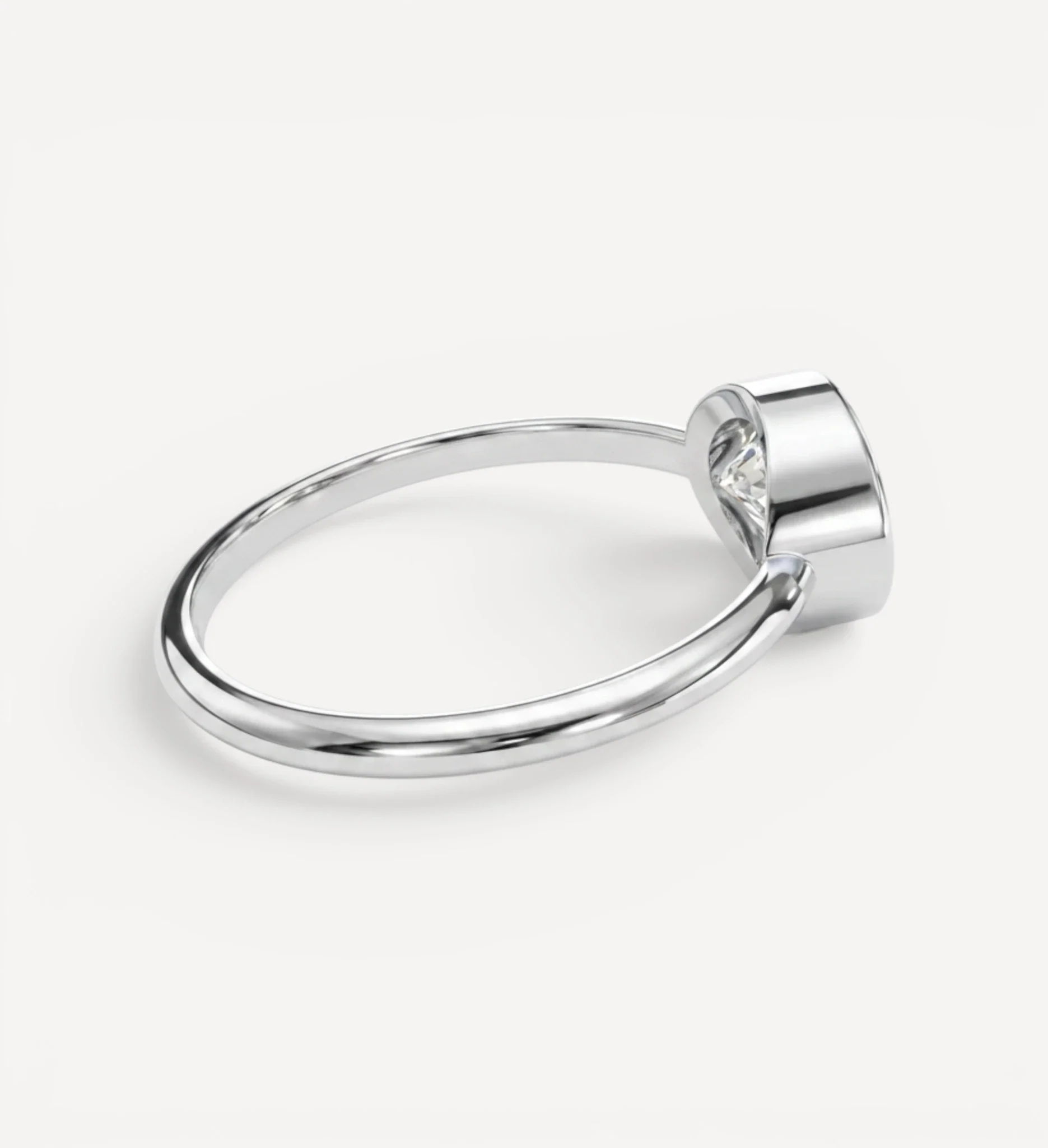 Flow Ring | Oval Diamond - Image 8