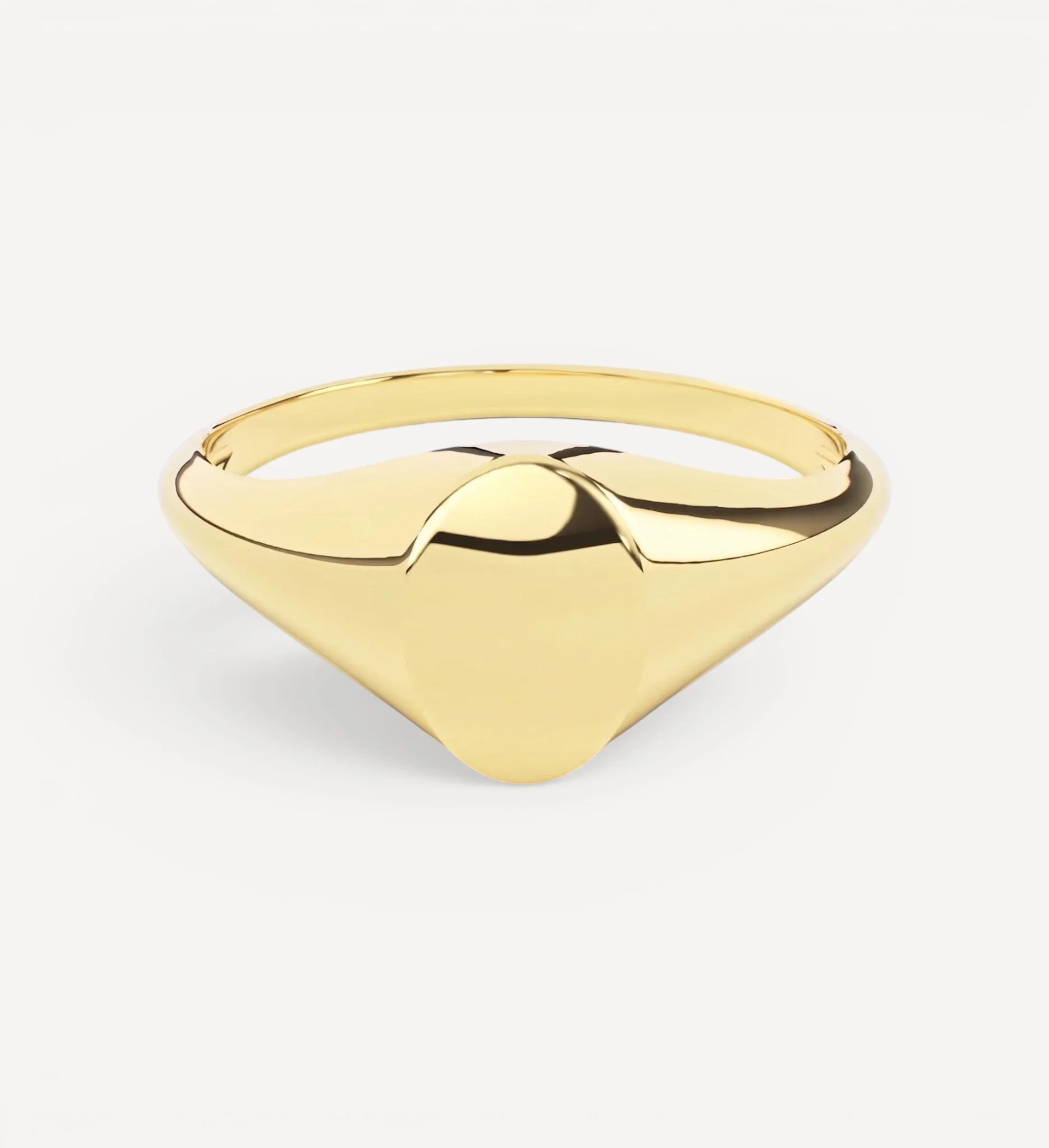 Oval Signet | Engraved Initial - Image 3