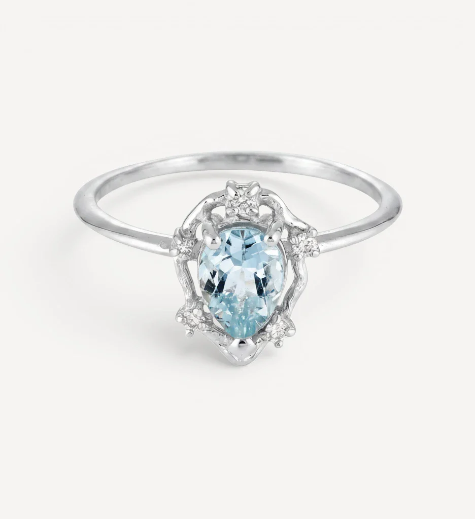 Peone | aquamarine & diamonds - Image 4