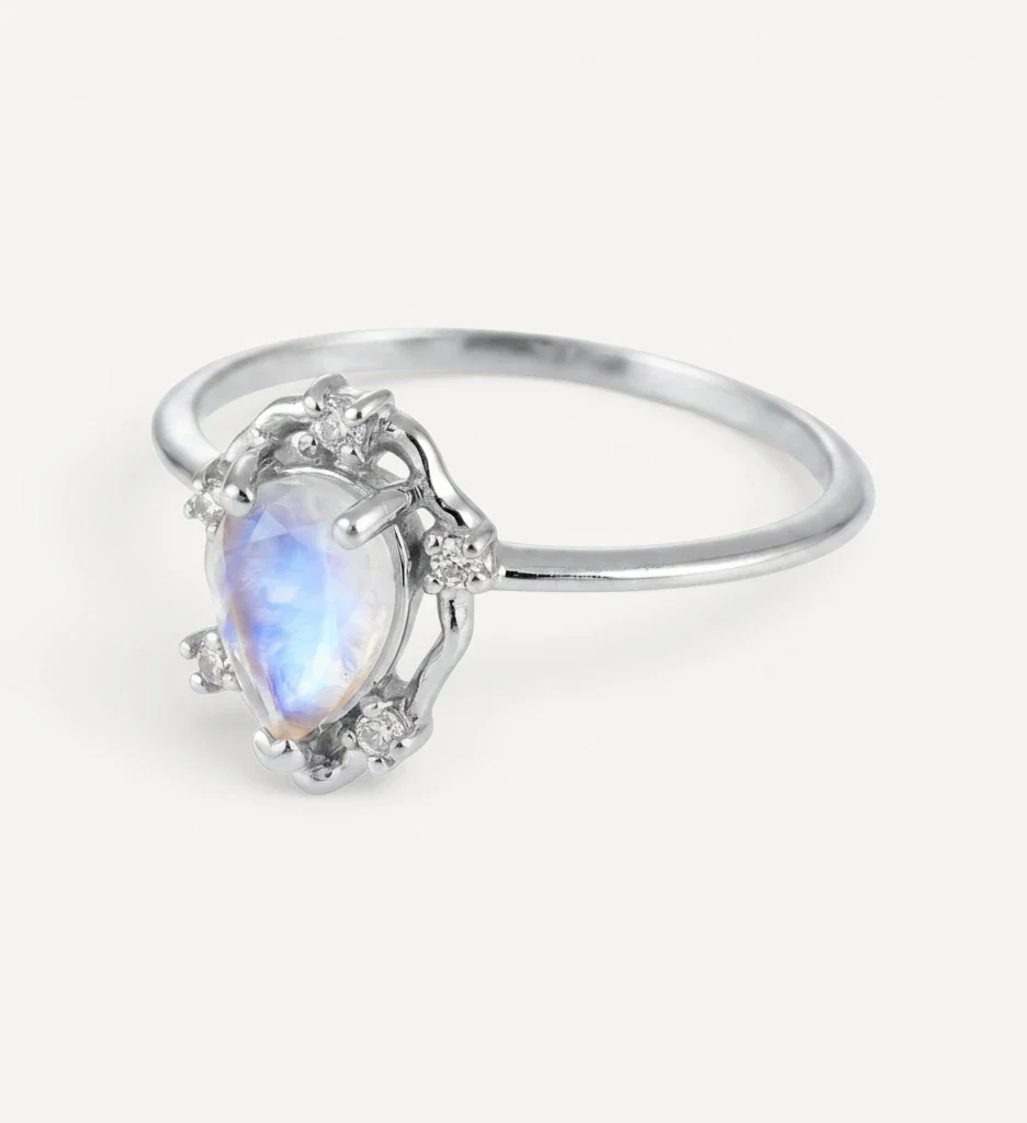 Peone | moonstone & diamonds - Image 5