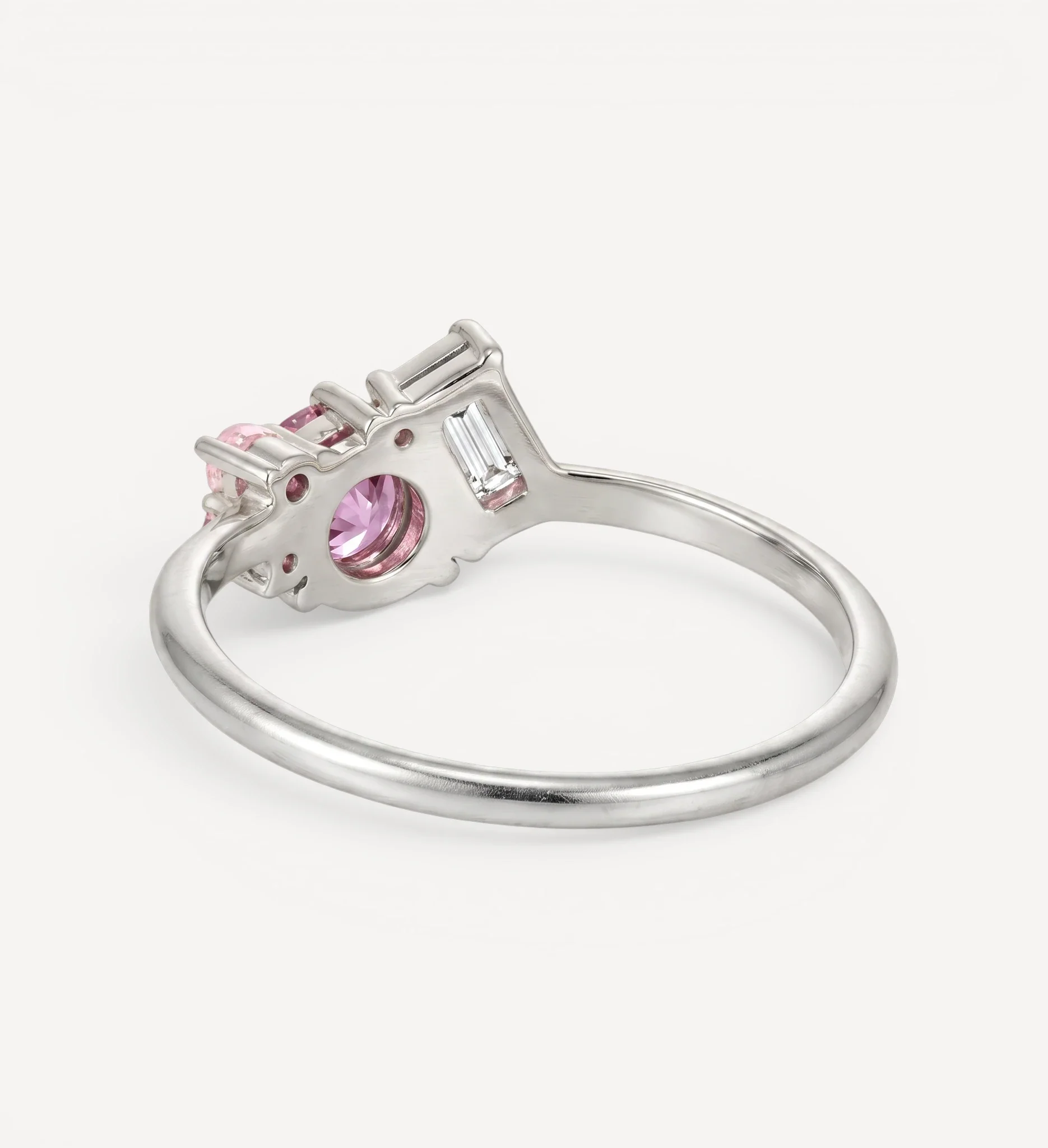 Rosa Cluster Ring | sapphire & diamond - Image 8