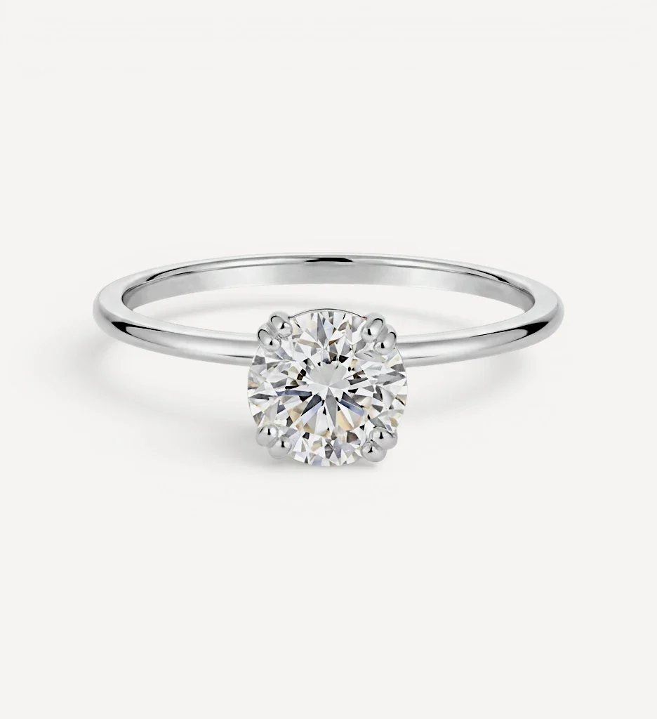 Round Solitaire | diamond - Image 5