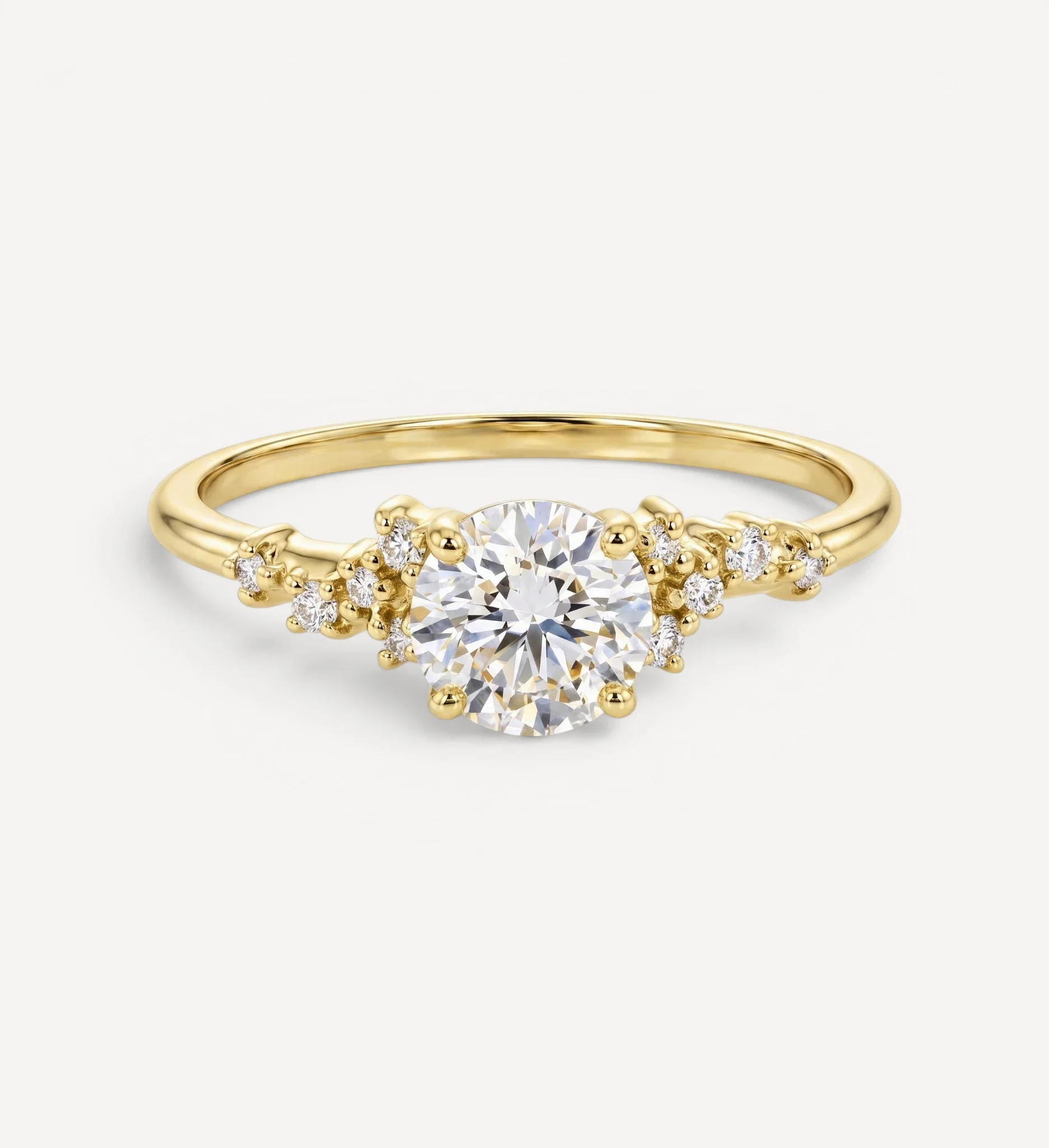 Sienna ring | round diamond