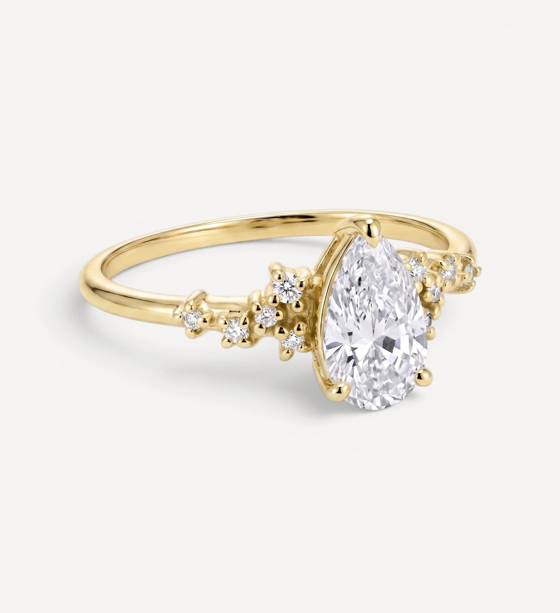 Sienna ring | pear diamond - Image 4