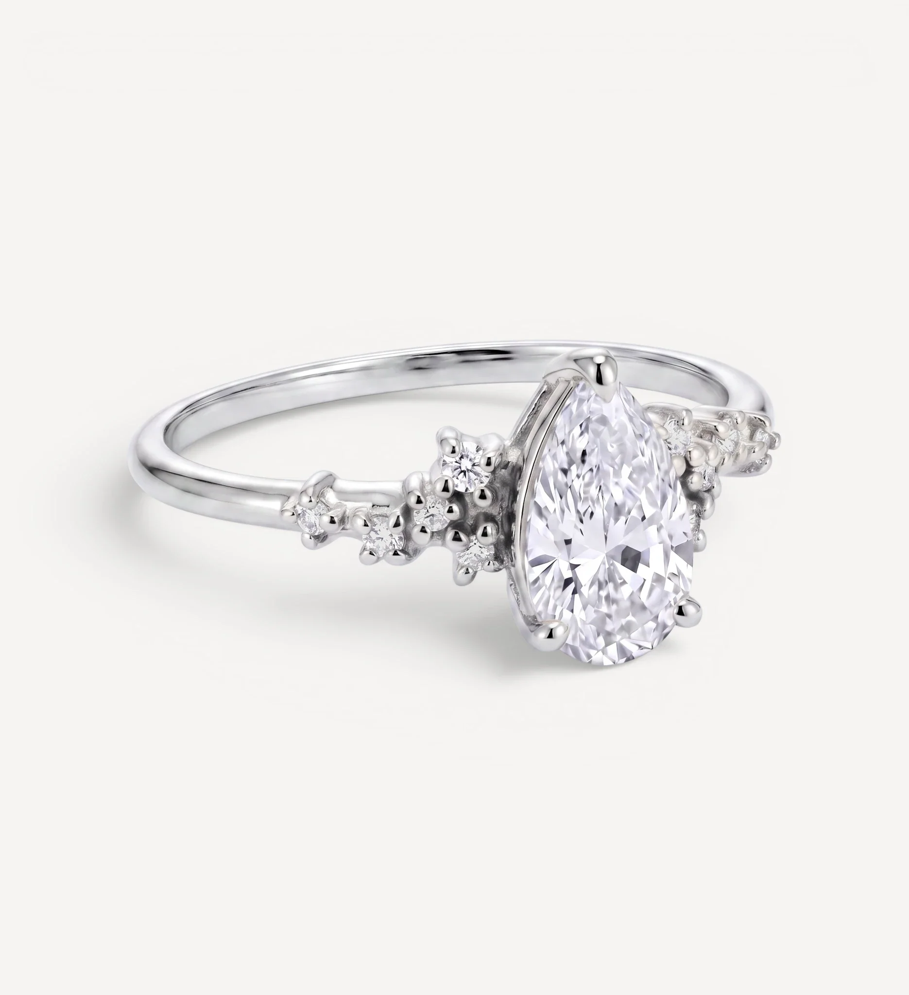 Sienna ring | pear diamond - Image 9