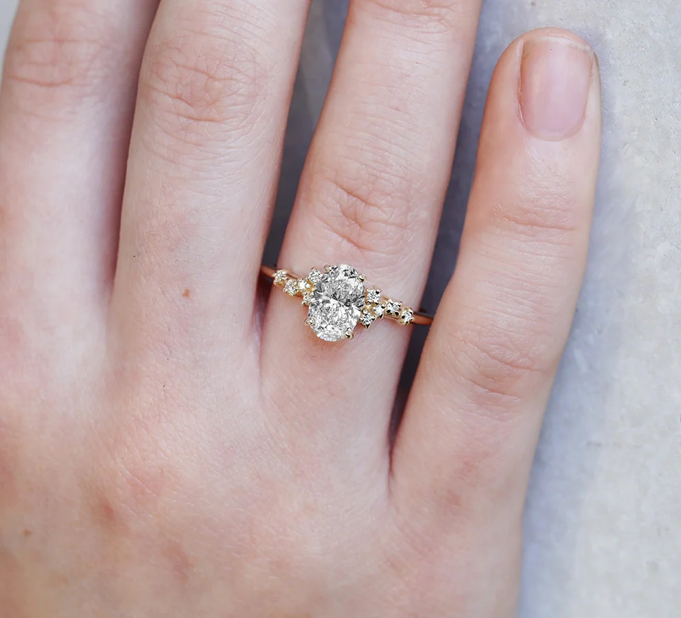 Sienna ring | oval diamond - Image 2