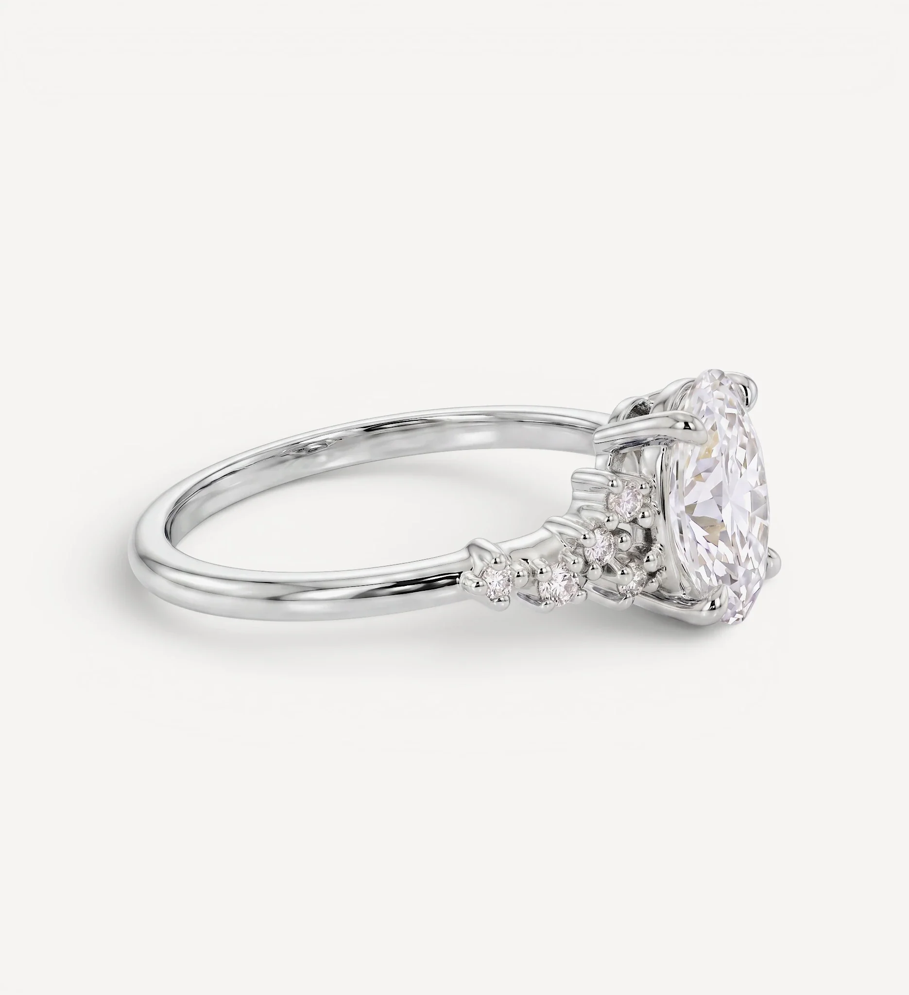 Sienna ring | oval diamond - Image 7