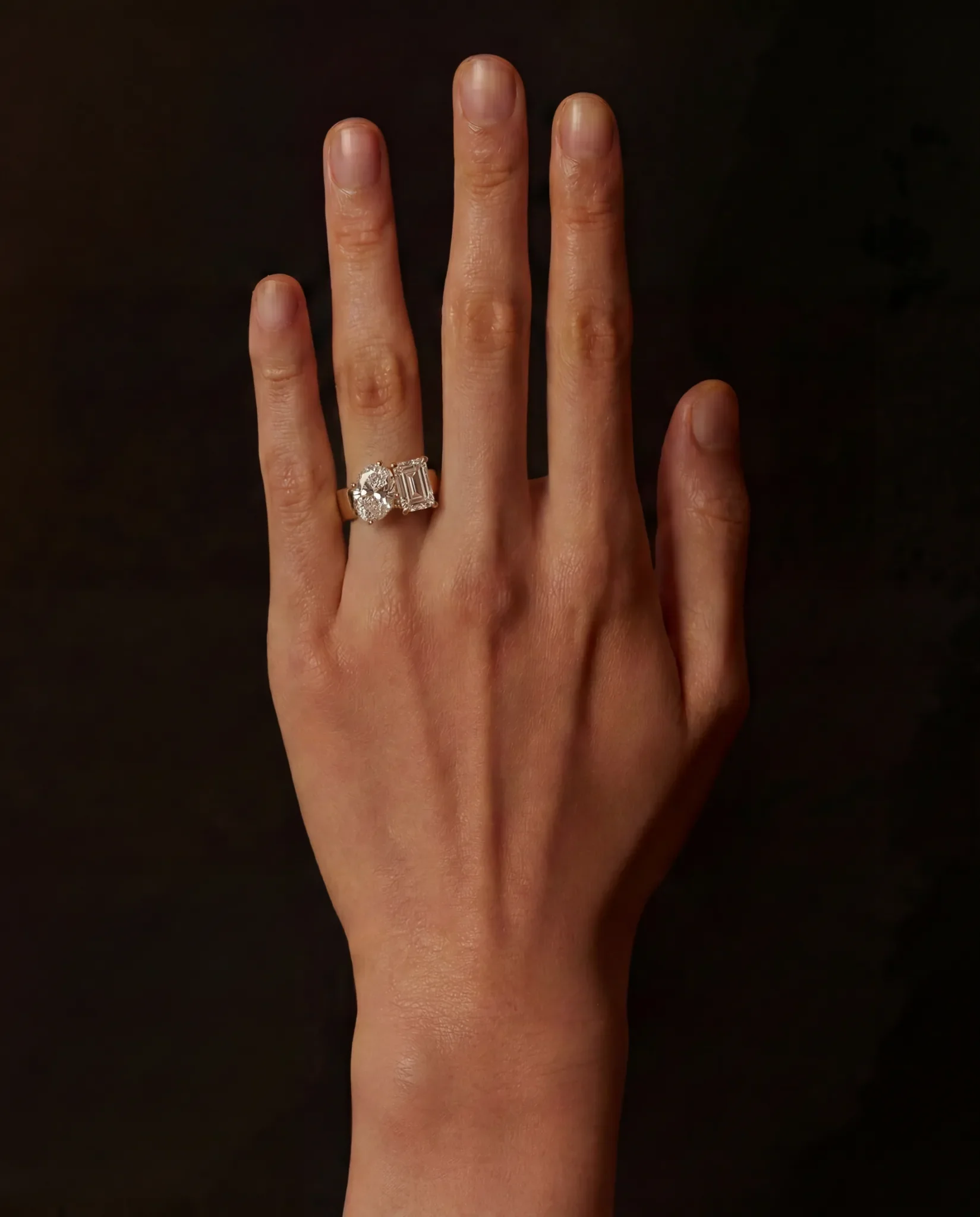 Signature Toi et Moi | Oval & Emerald - Image 3