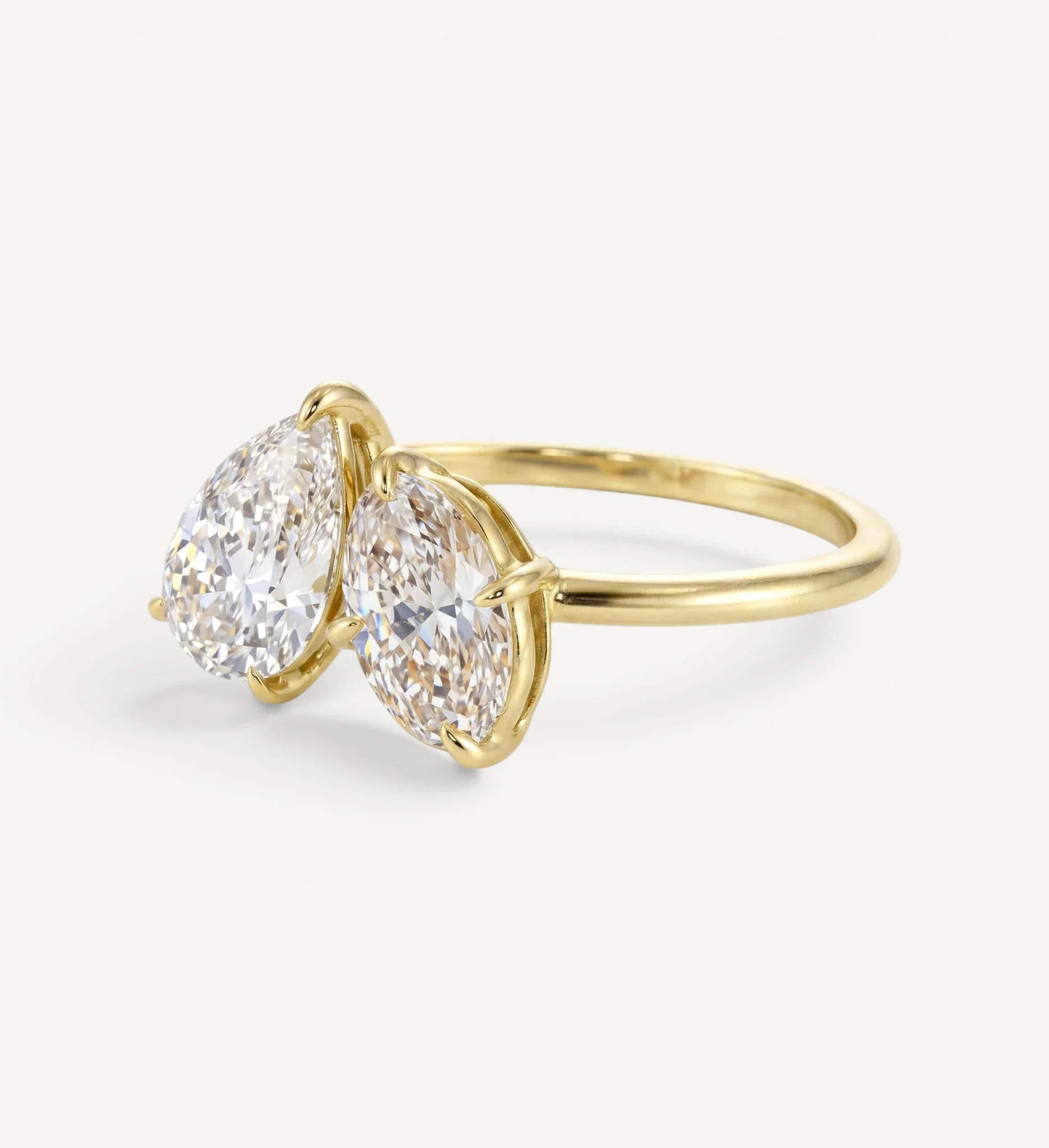Toi et Moi | pear & oval diamond - Image 5