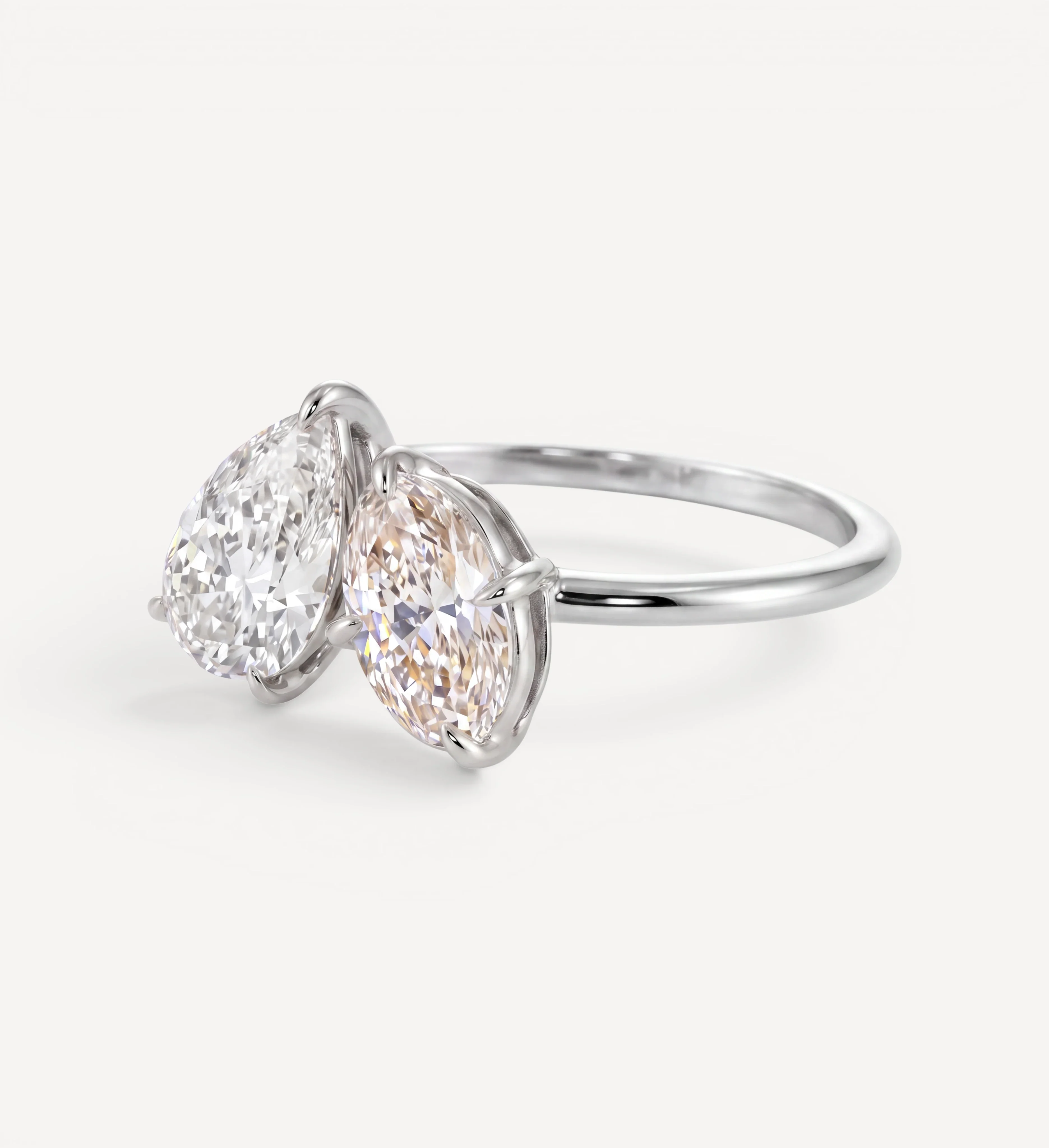 Toi et Moi | pear & oval diamond - Image 7