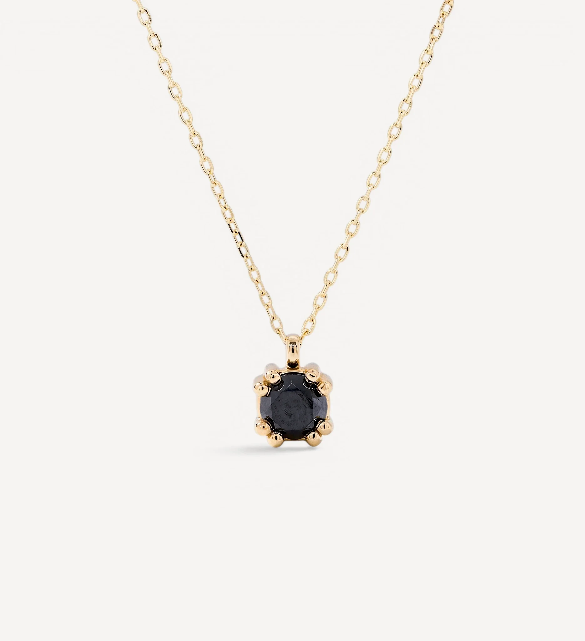 Venus necklace | black diamond