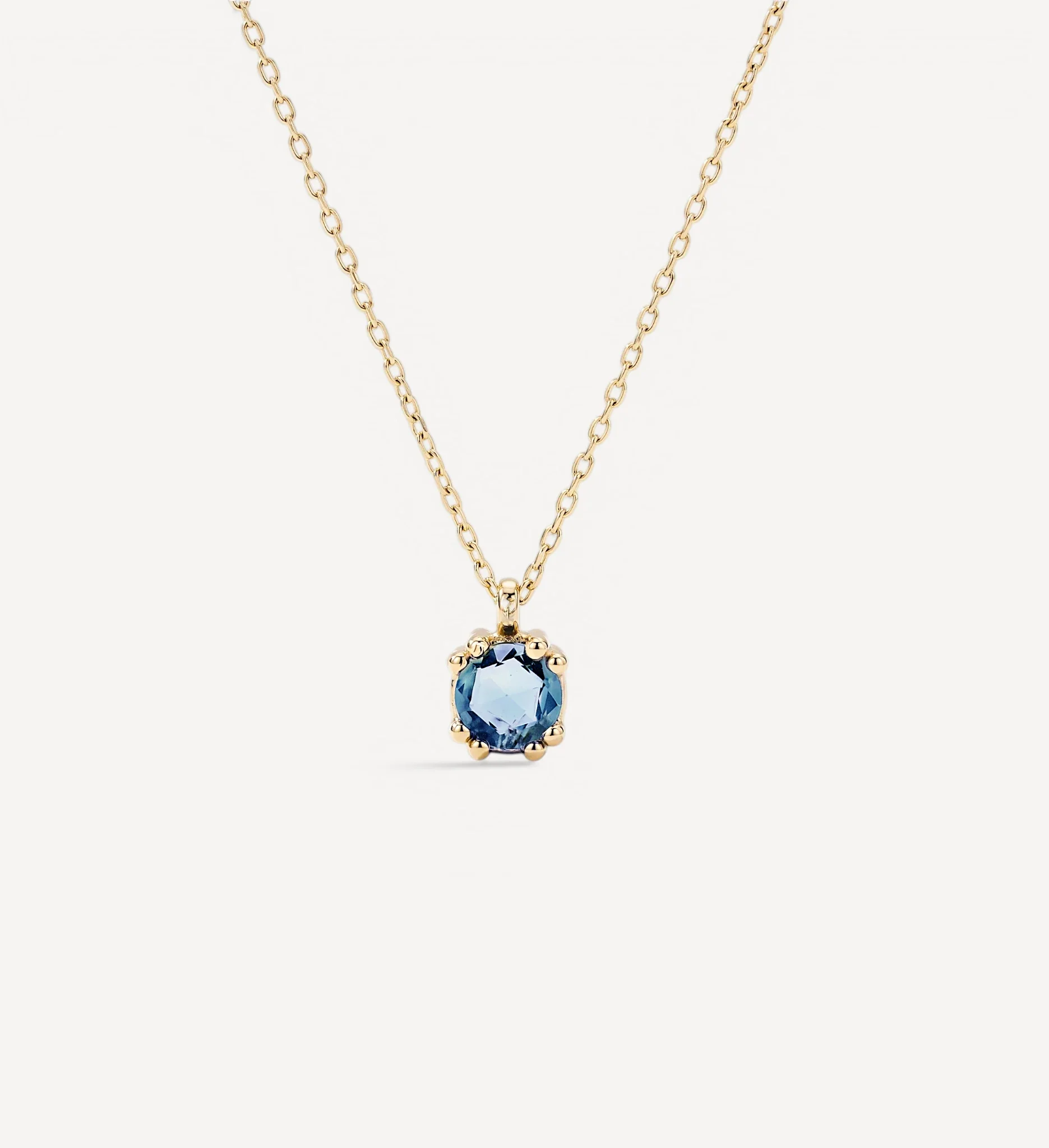 Venus necklace | blue sapphire