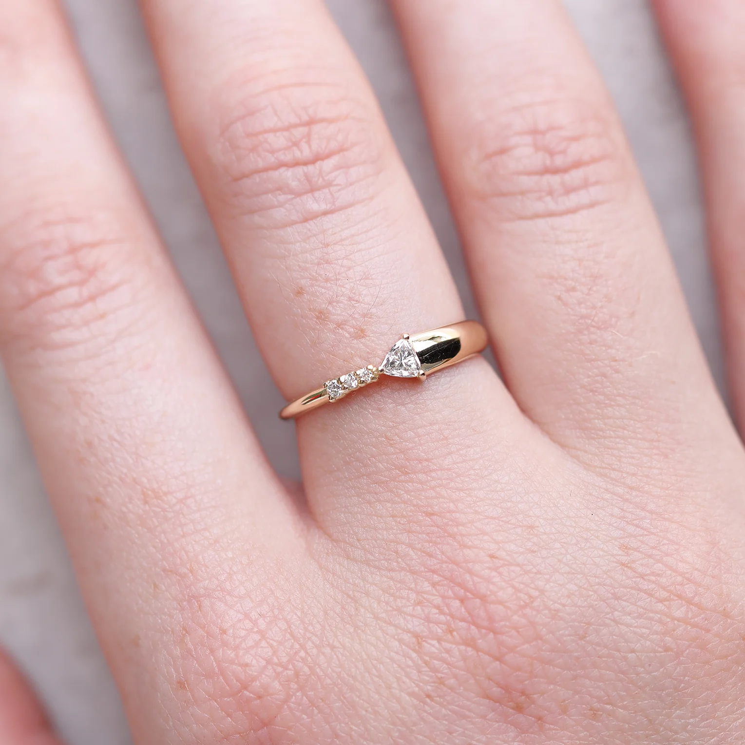 Viola Ring | white diamonds - Image 2
