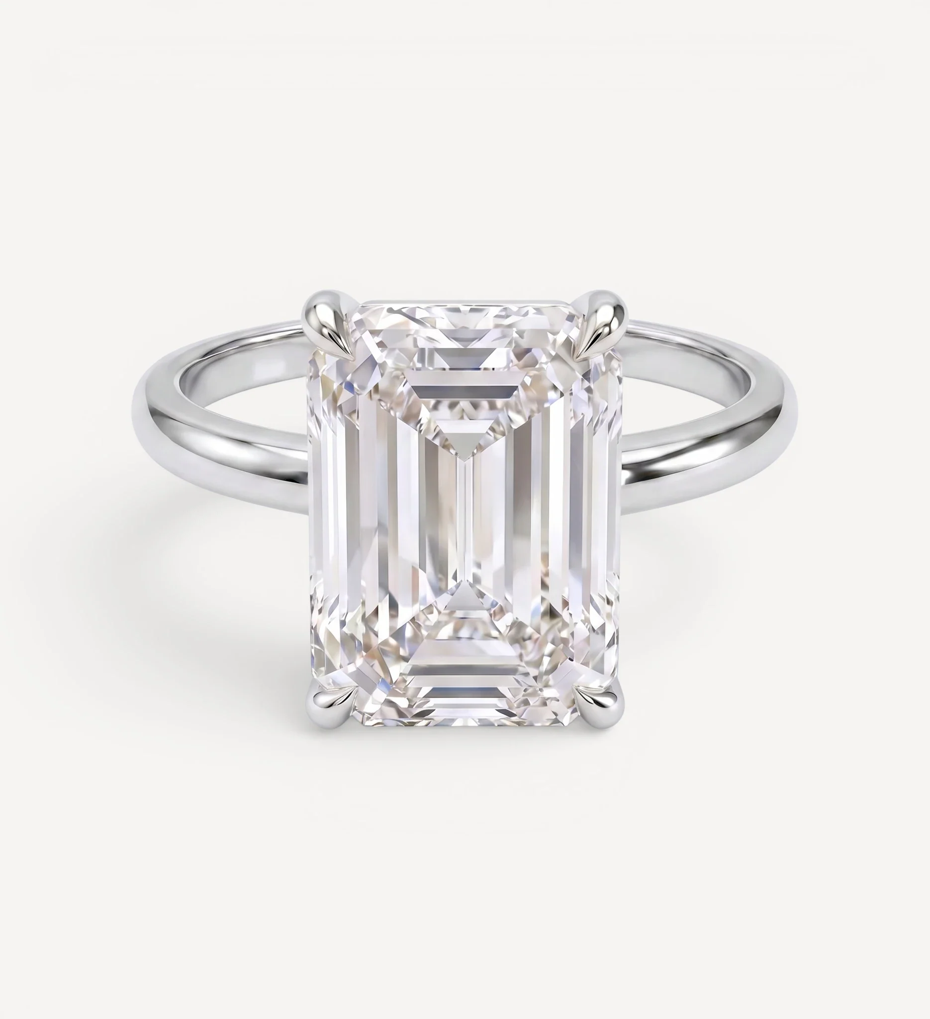 Willa Diamond Solitaire | Emerald - Image 6