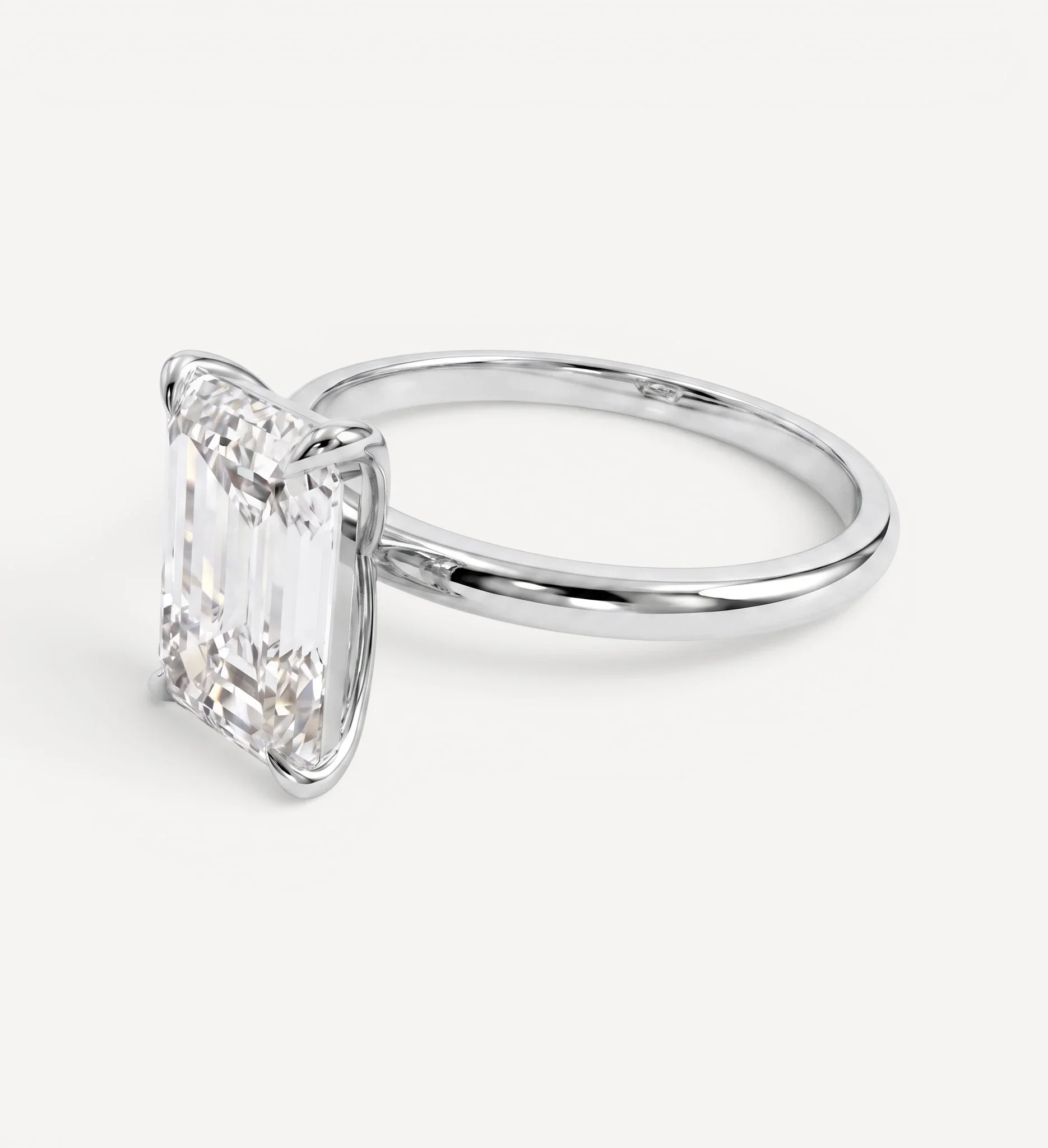 Willa Diamond Solitaire | Emerald - Image 7