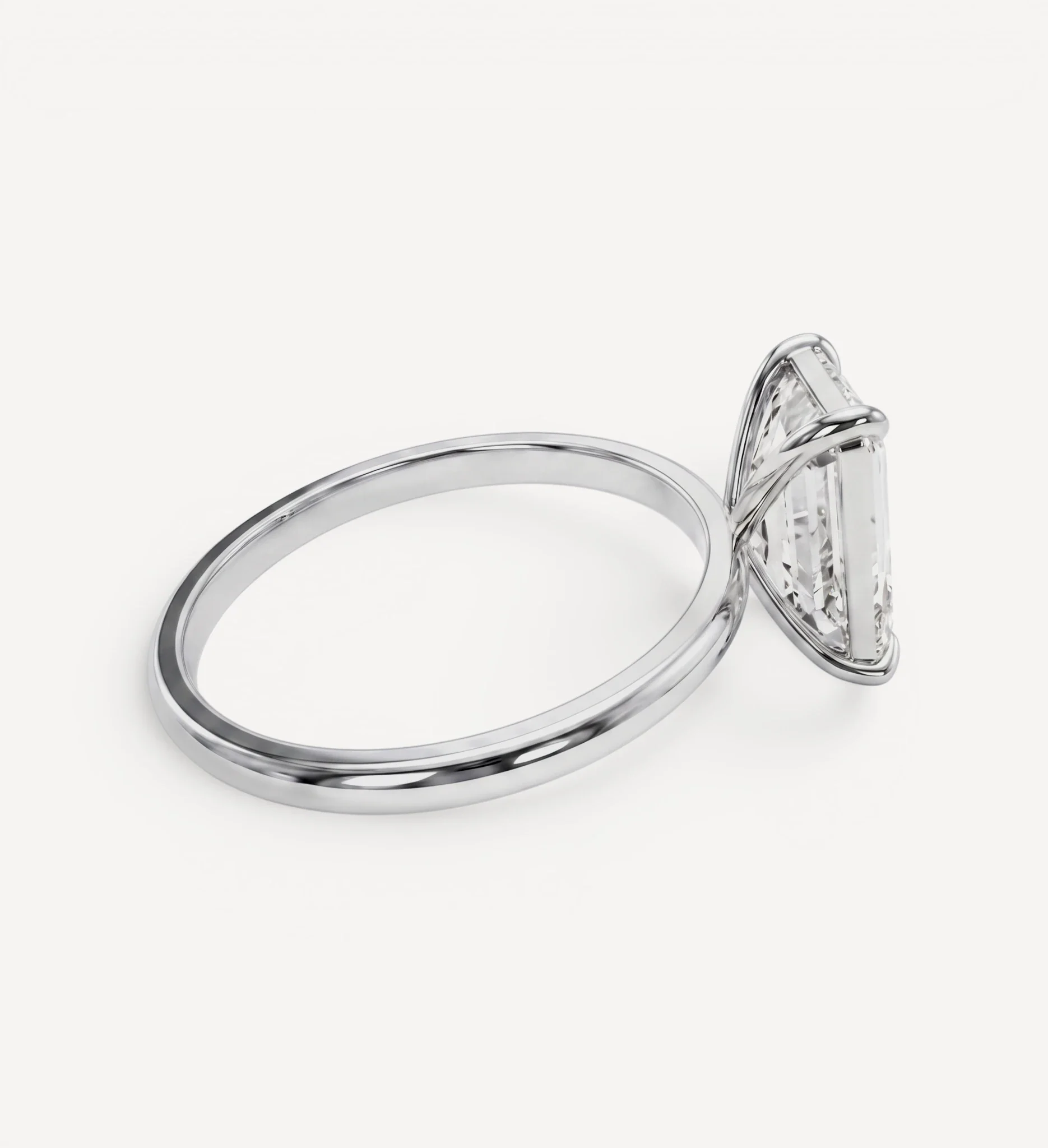 Willa Diamond Solitaire | Emerald - Image 8